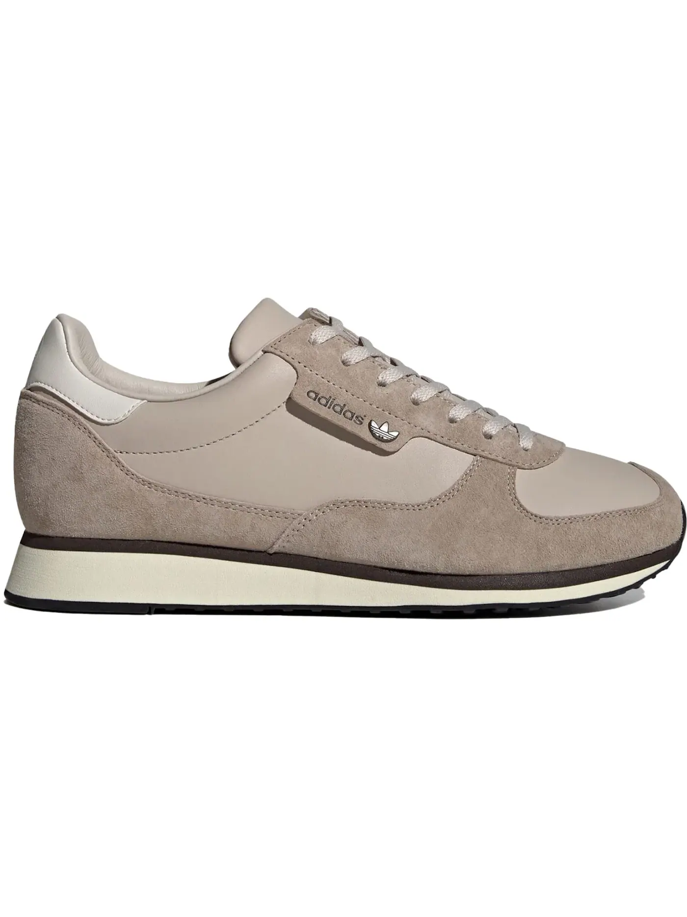 Мужские кроссовки Lifestyle Adidas Lawkholme SPZL — изображение 1 из 1, хаки/бежевый