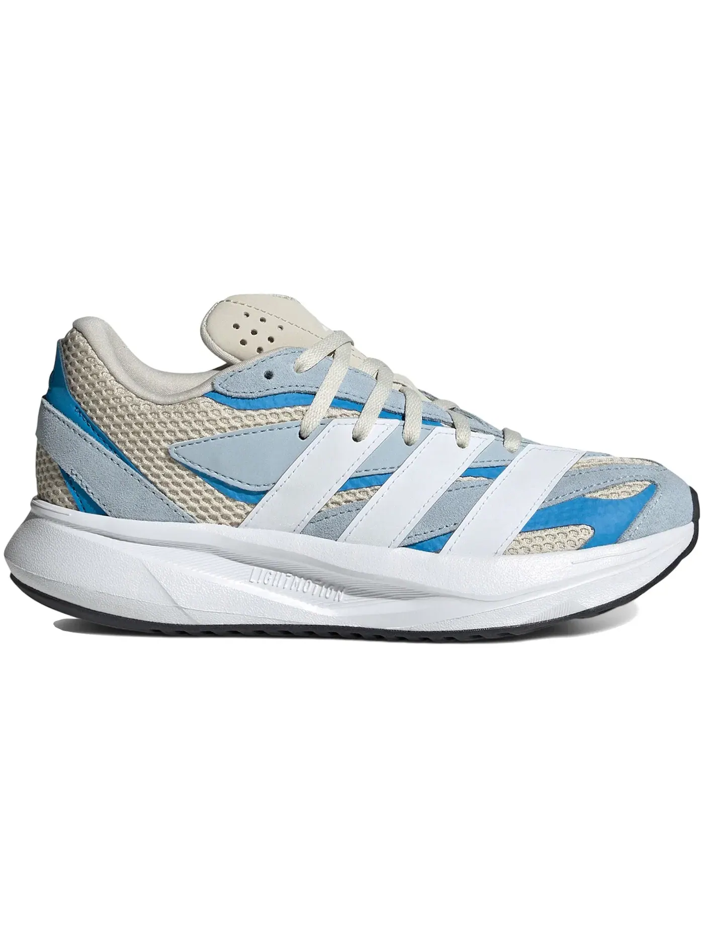 Детские кроссовки Lifestyle Adidas Lightblaze — изображение 1 из 1, белый яркий синий