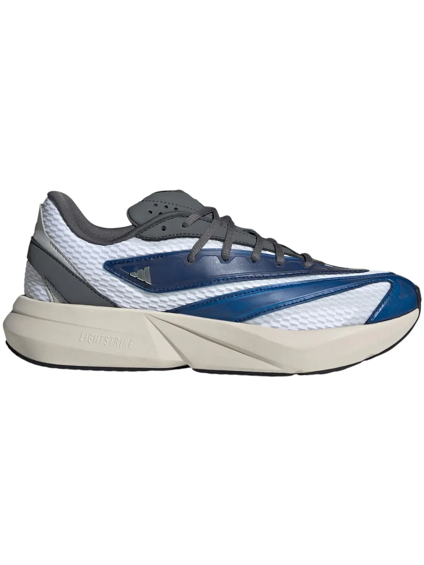Мужские кроссовки Lifestyle Adidas Lightblaze — изображение 1 из 1, белый темный синий серый