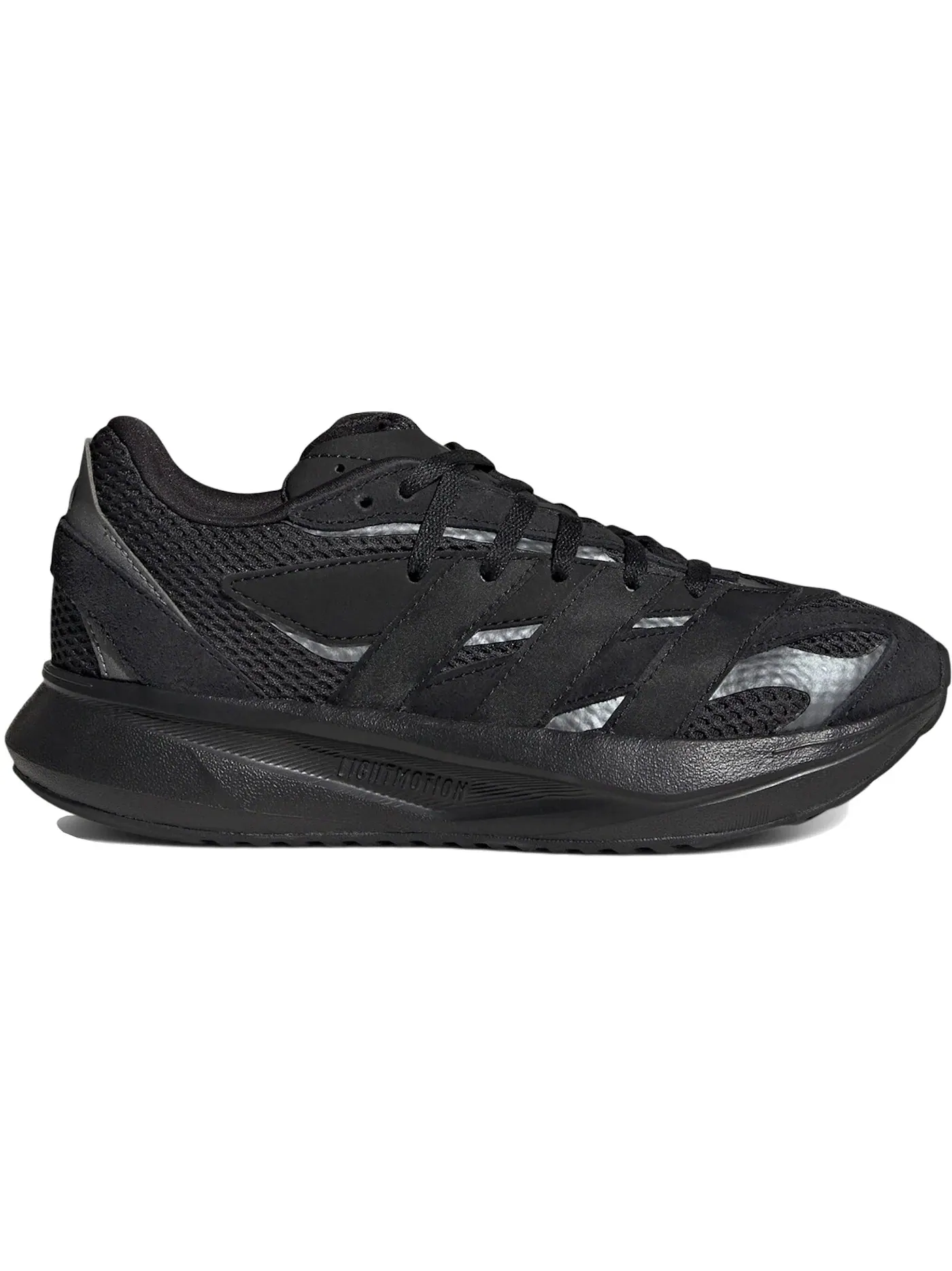 Детские кроссовки Lifestyle Adidas Lightblaze — изображение 1 из 1, черный/черный/металлик