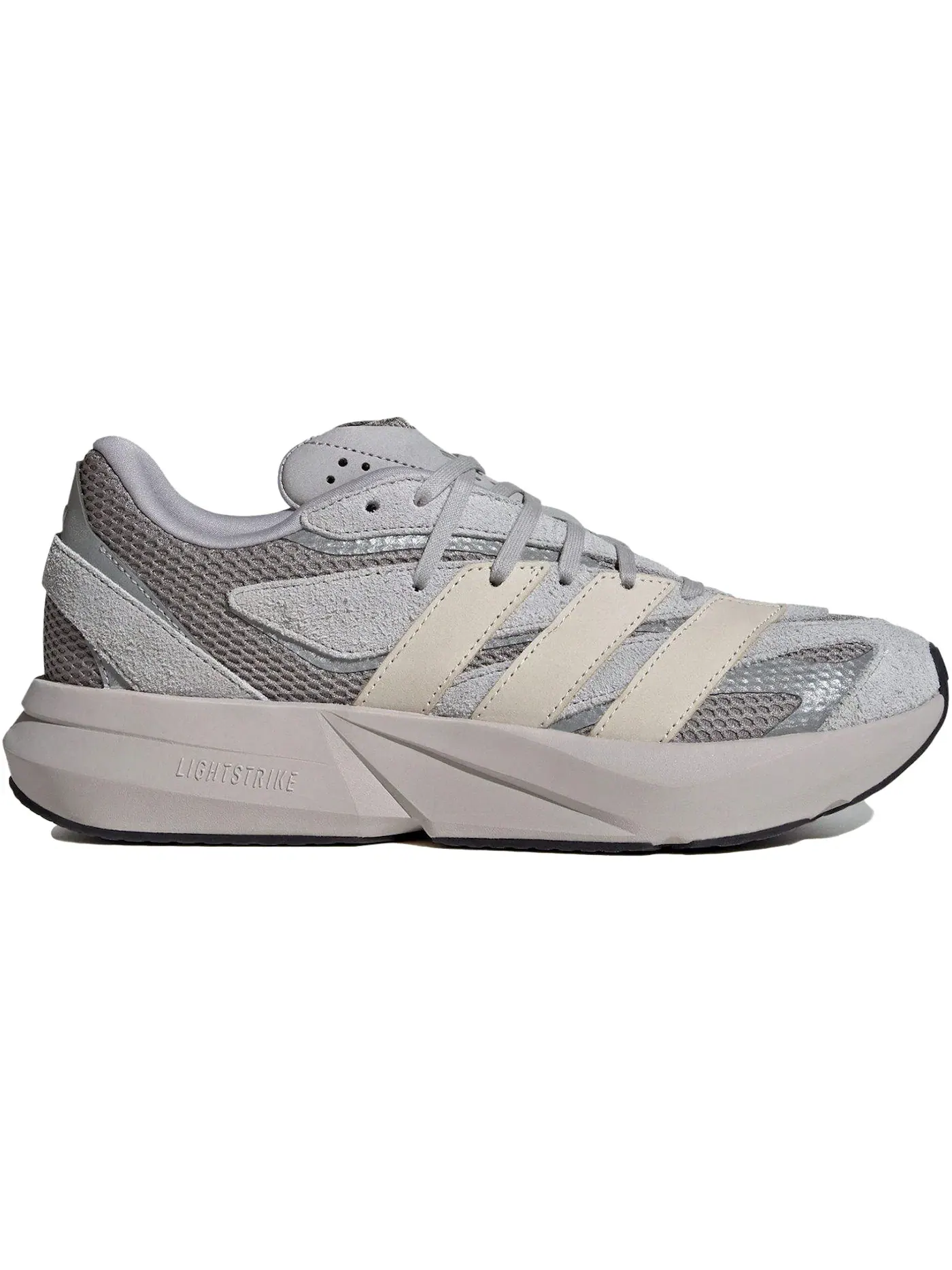 Мужские кроссовки Lifestyle Adidas Lightblaze — изображение 1 из 1, серый/белый/серый
