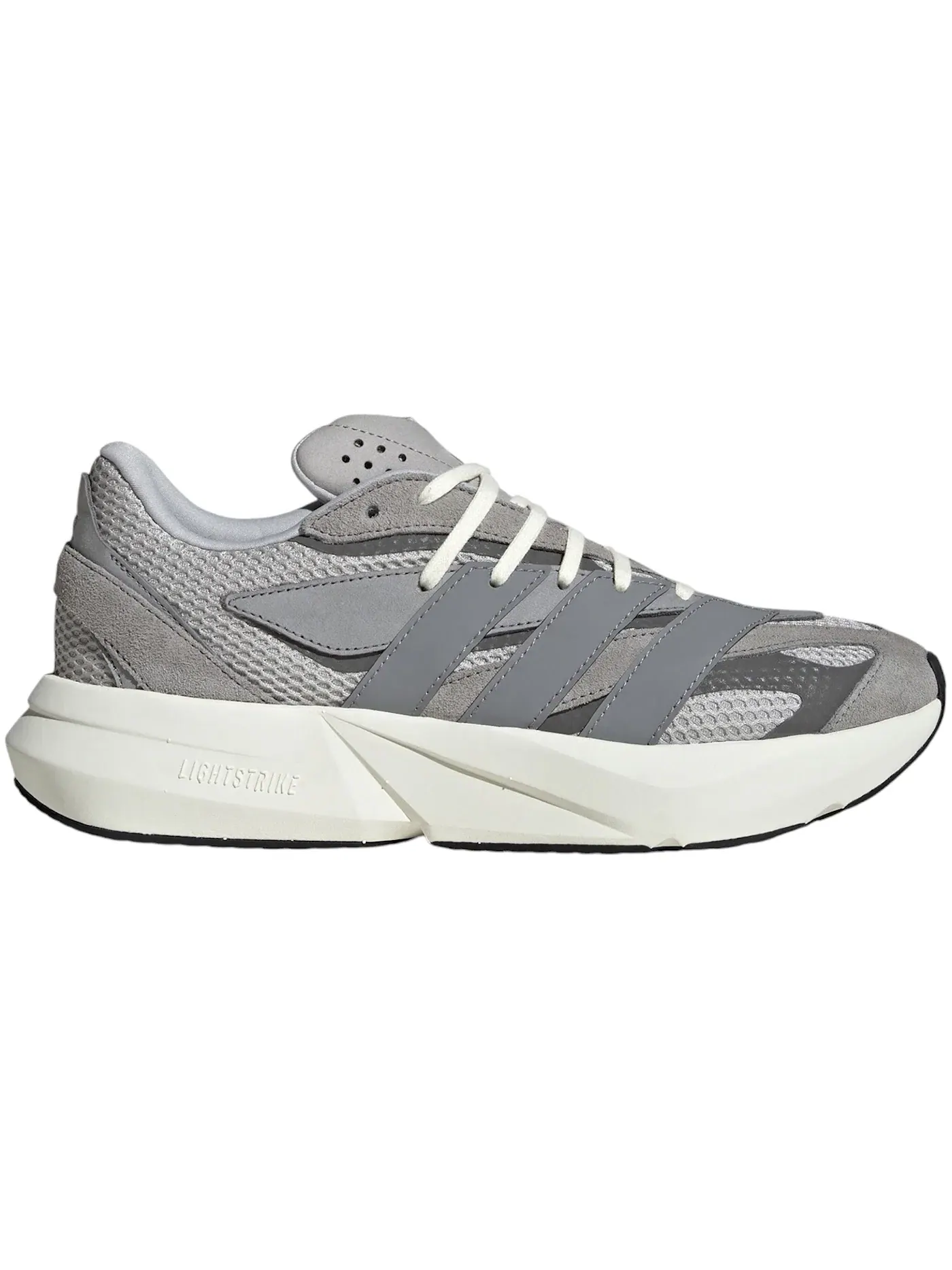 Мужские кроссовки Lifestyle с моделью Adidas Lightblaze Adidas — изображение 1 из 1, серый/серый/металлик