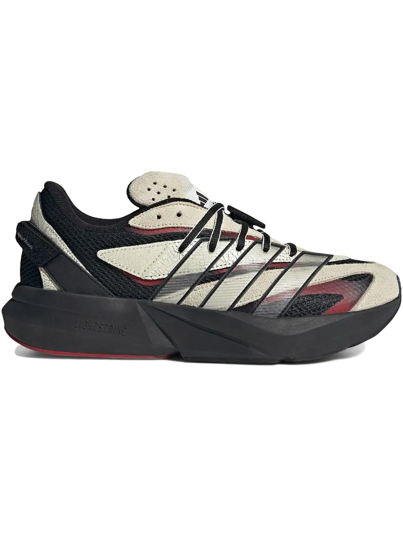 Мужские кроссовки Lifestyle Adidas Lightblaze — изображение 1 из 1, черный/белый/красный