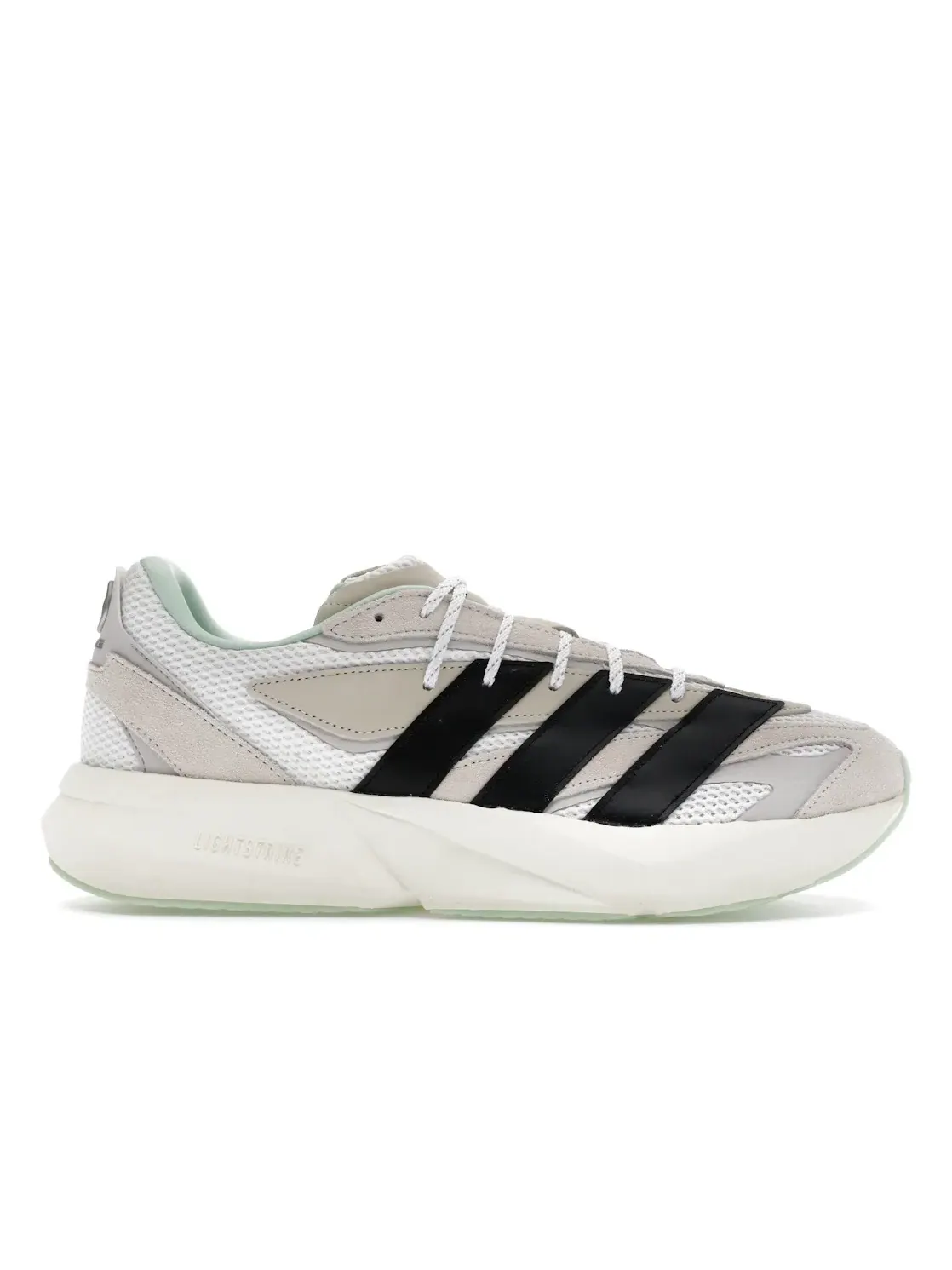 Мужские кроссовки Lifestyle Adidas Lightblaze Adidas — изображение 1 из 4, белый/черный/зеленый