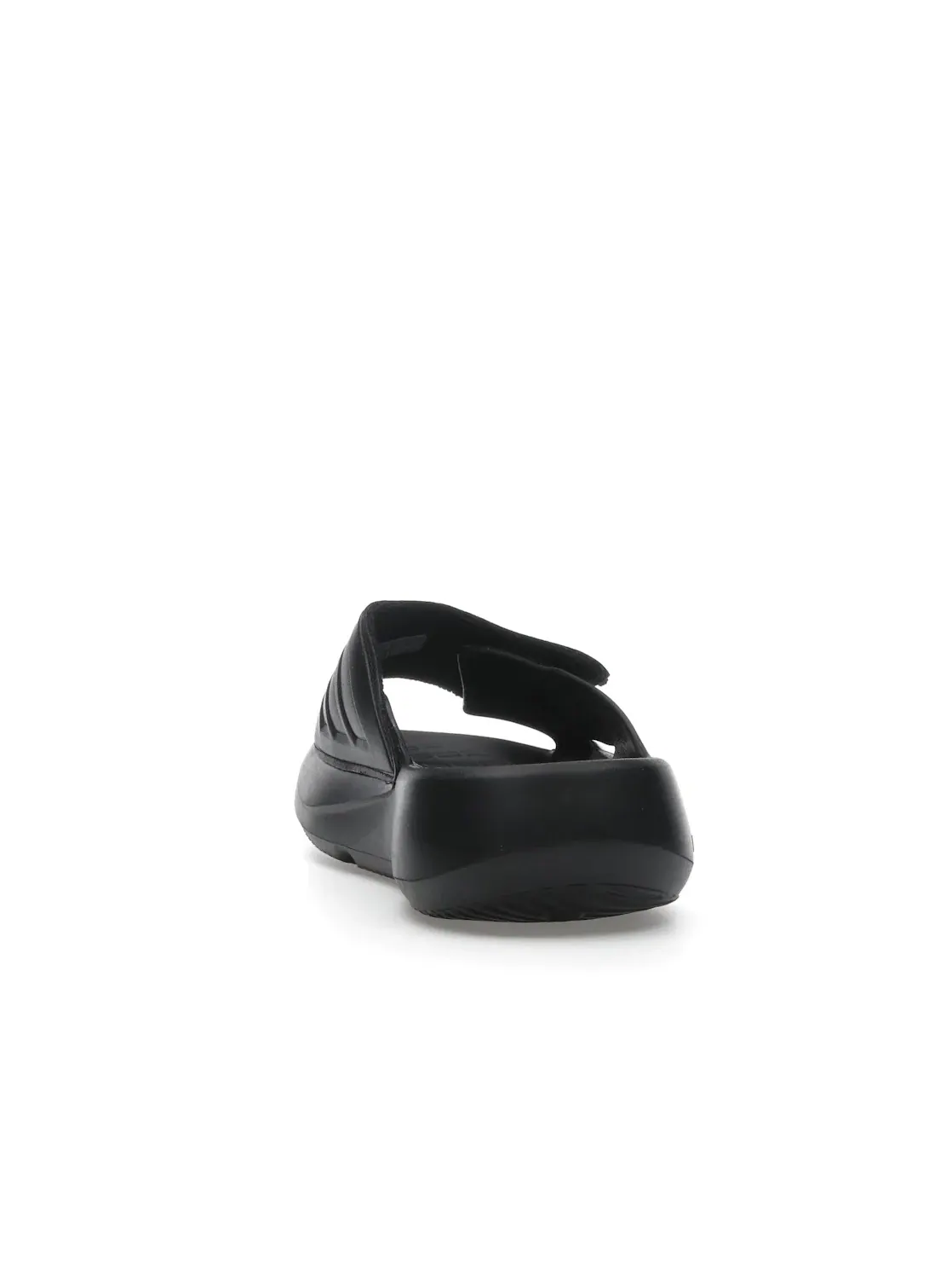Мужские шлепанцы с контрастными полосками Adidas Lightblaze Slides — изображение 4 из 4, черный/белый/белый