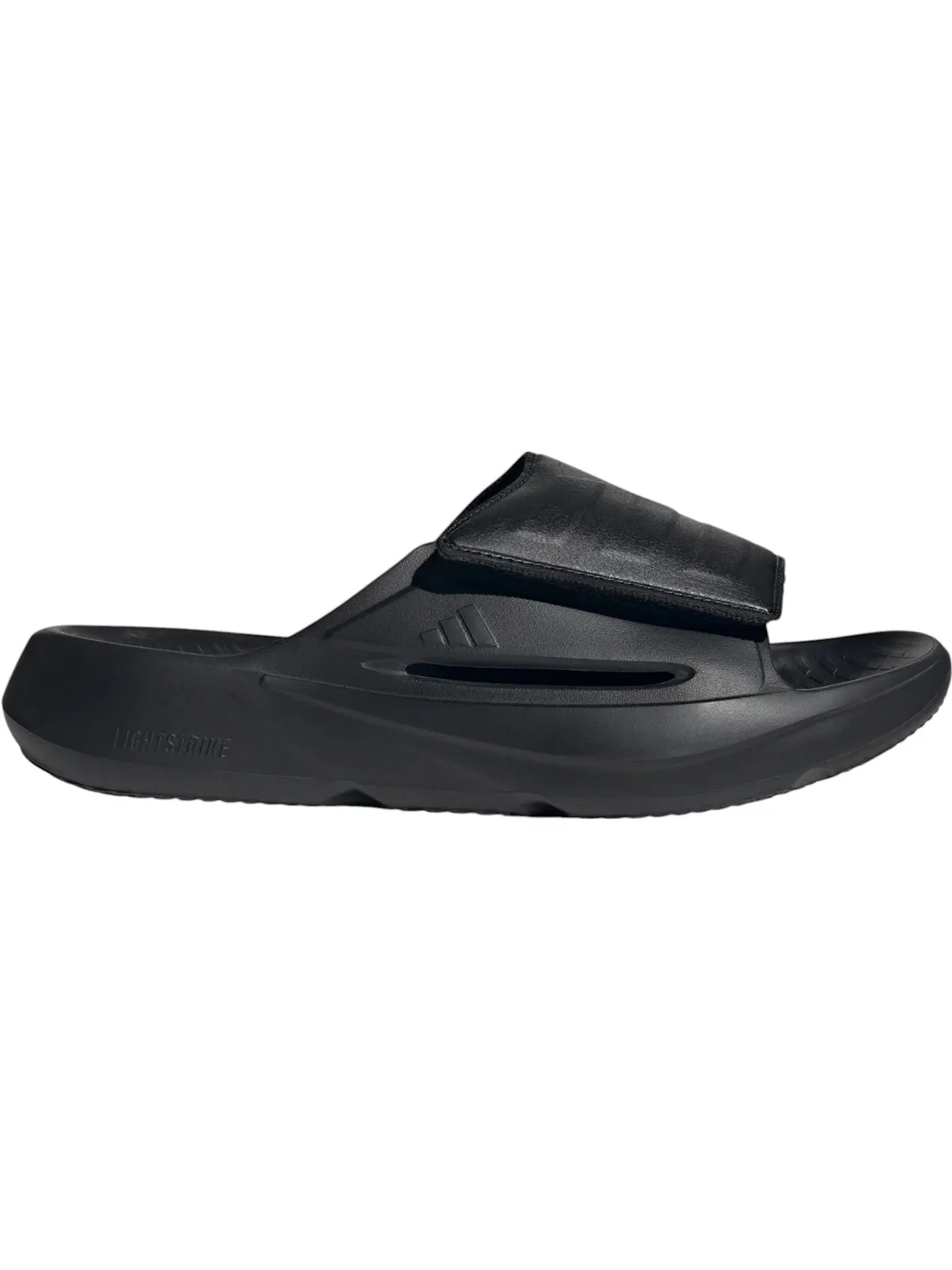 Мужские шлепанцы Lightblaze Slides Adidas — изображение 1 из 1, черный