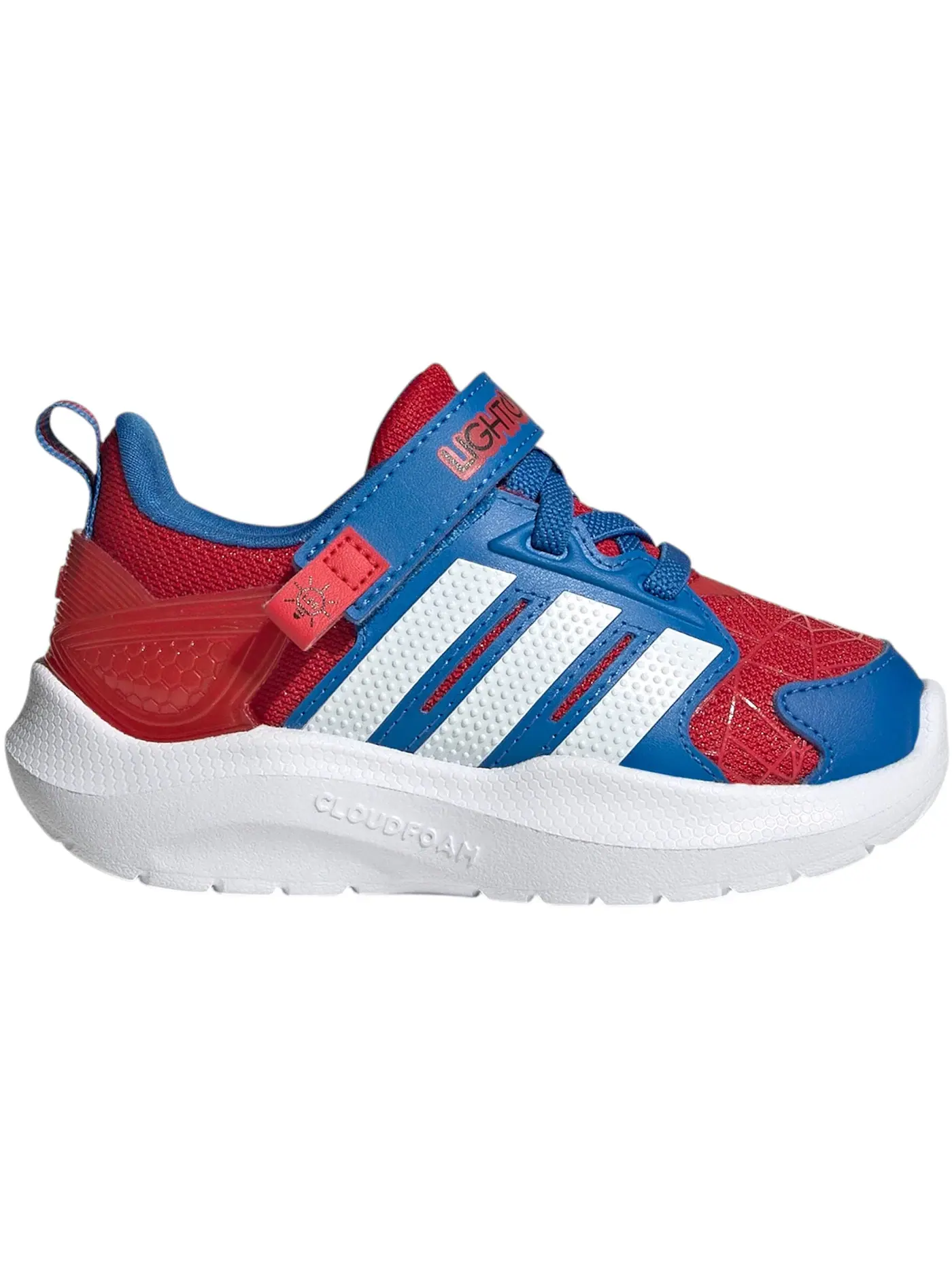 Детские кроссовки Lifestyle с подсветкой Adidas Lightorama — изображение 1 из 1, белый/яркий