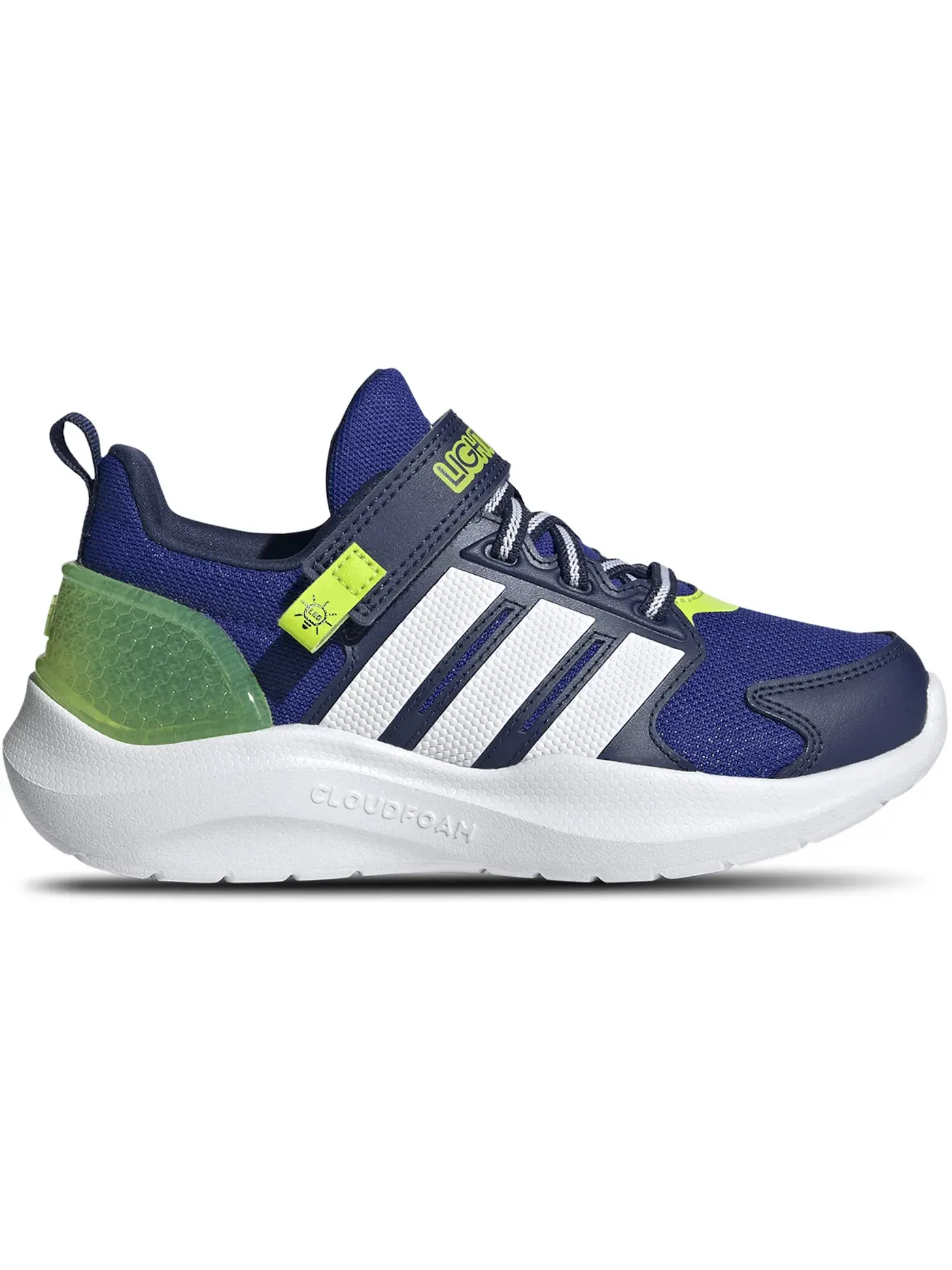 Детские кроссовки Lifestyle Lightorama Runner Adidas — изображение 1 из 1, синий/белый