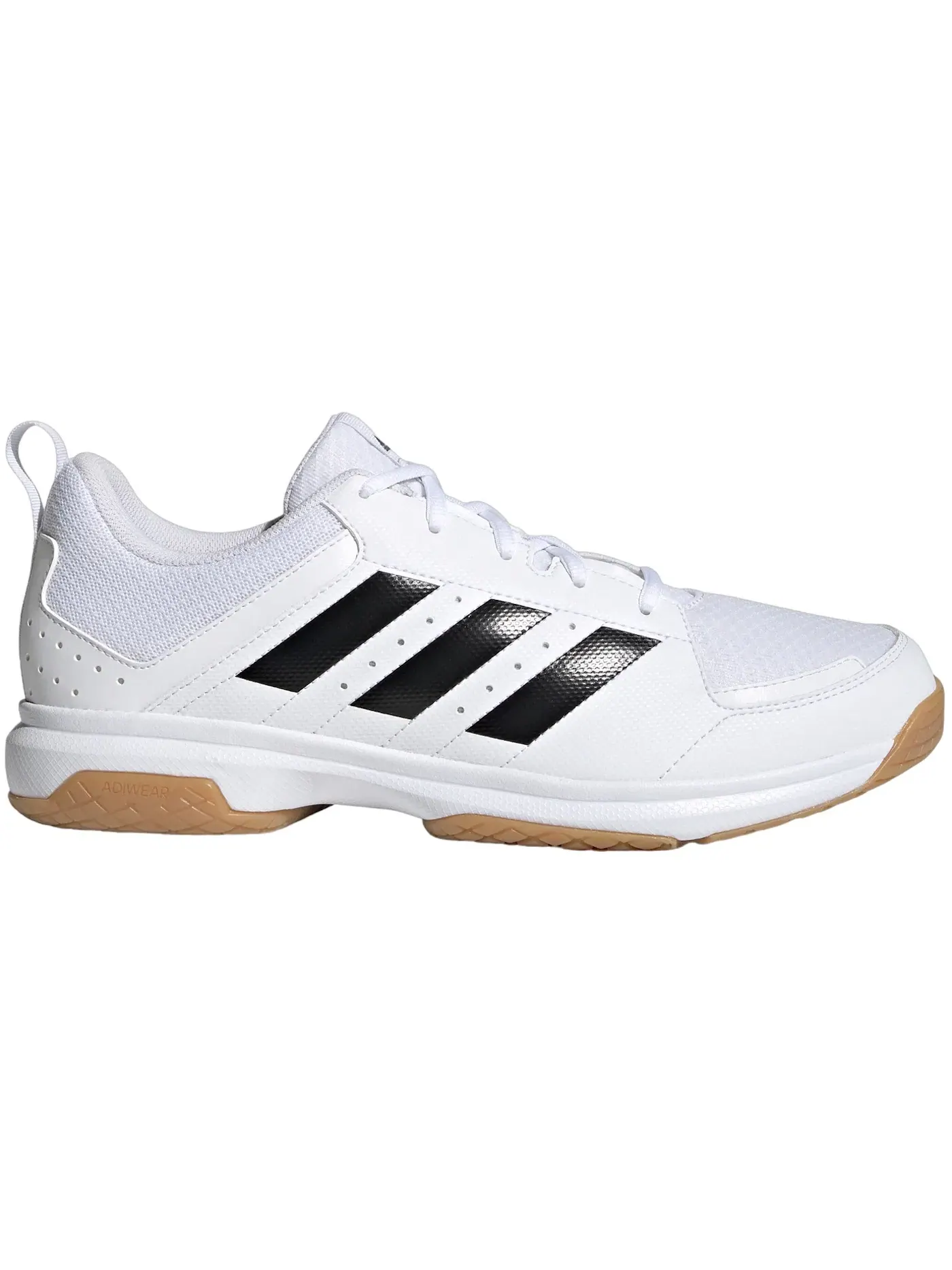 Мужские кроссовки для зала Ligra 7 Indoor Adidas — изображение 1 из 1, белый черный белый