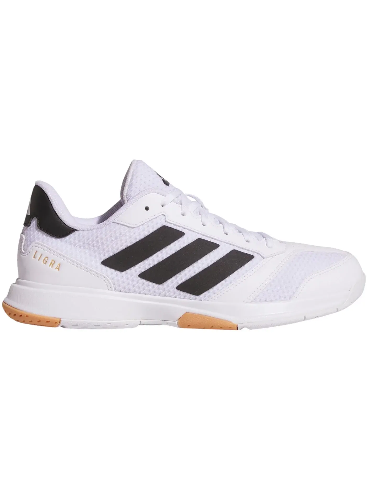 Женские кроссовки для зала Adidas Ligra 8 Indoor — изображение 1 из 1, белый черный белый
