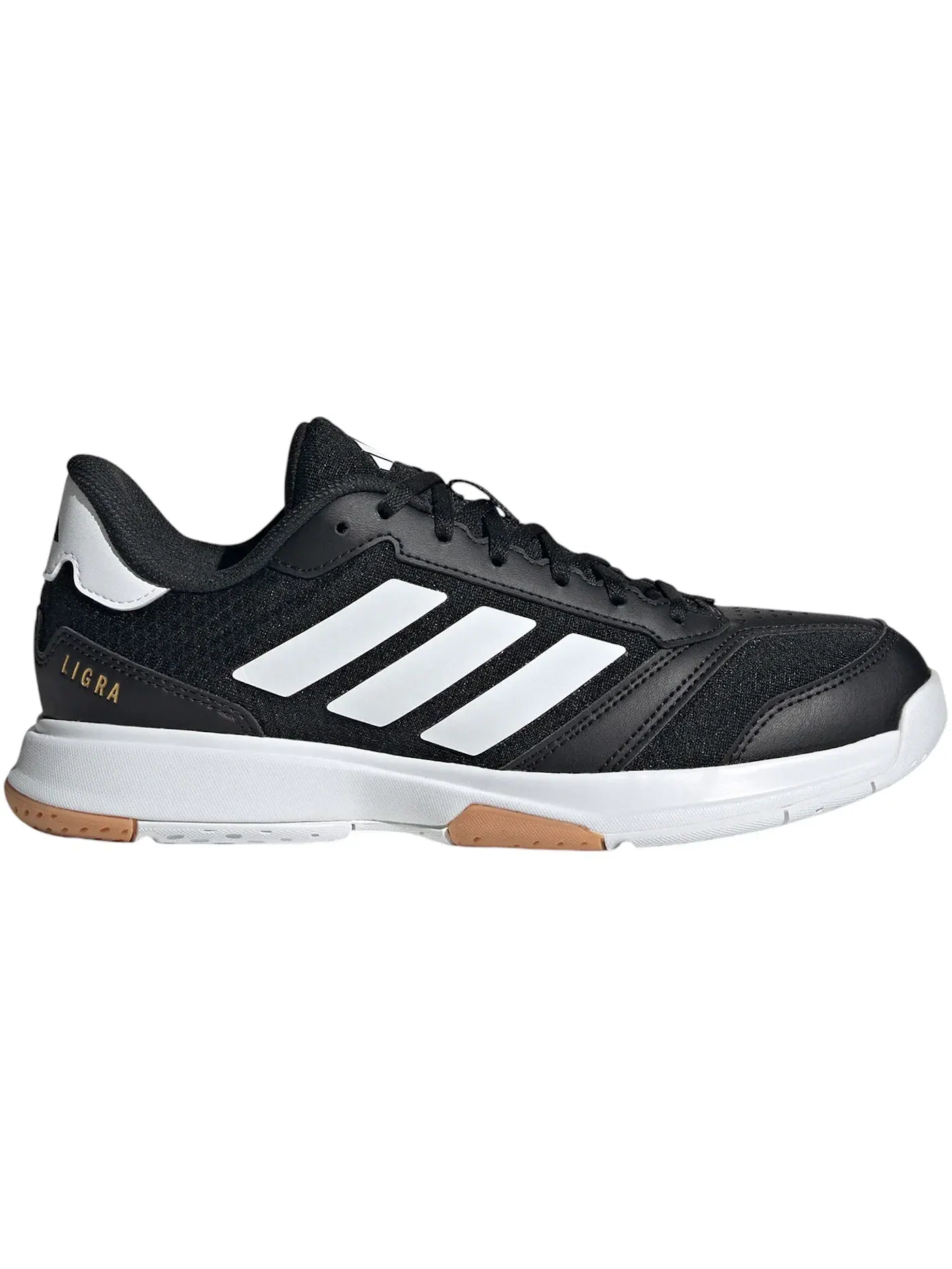 Женские кроссовки для зала Adidas Ligra 8 Indoor — изображение 1 из 1, черный/белый/белый
