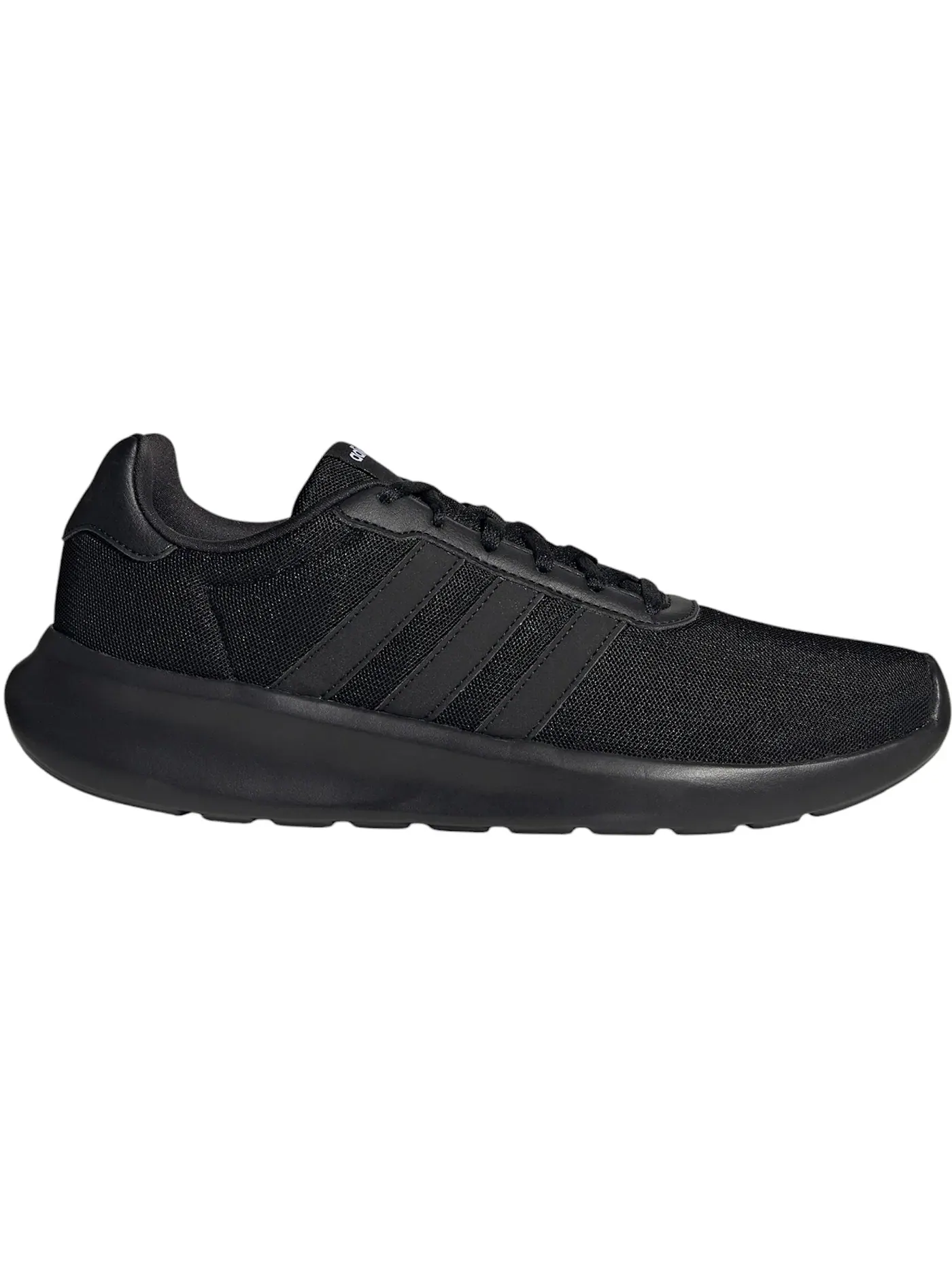 Мужские кроссовки для повседневной носки Adidas Lite Racer 3.0 — изображение 1 из 1, черный/черный/серый
