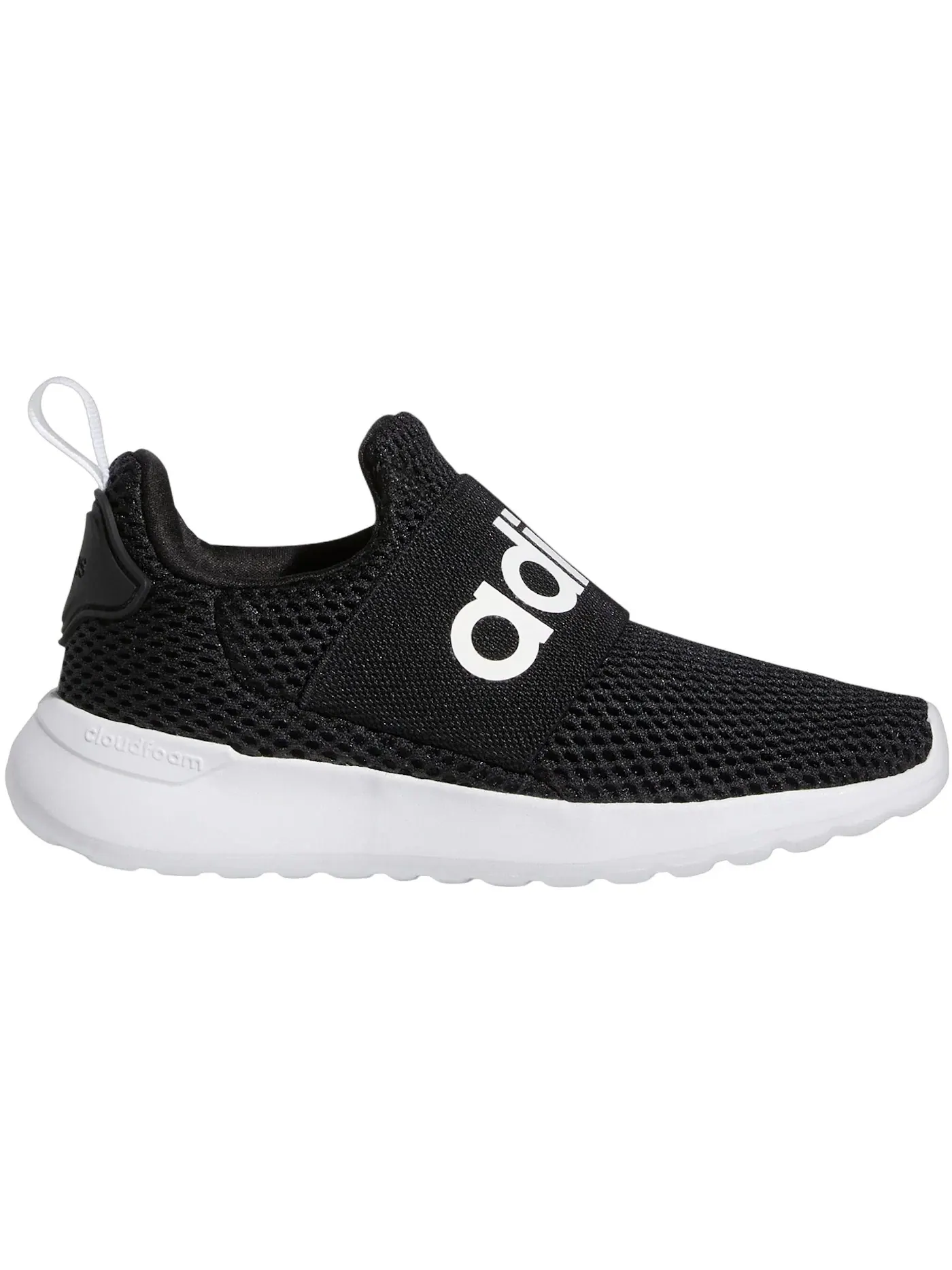 Детские кроссовки без шнуровки Adidas Lite Racer Adapt 4.0 — изображение 1 из 1, черный черный белый