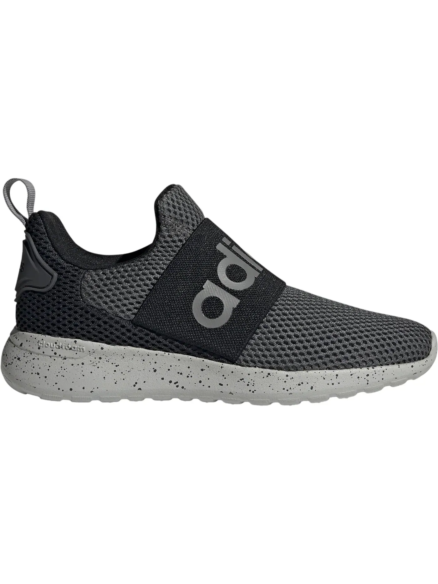 Детские кроссовки с шнурками Adidas Lite Racer Adapt 4.0 — изображение 1 из 1, серый/серый/черный