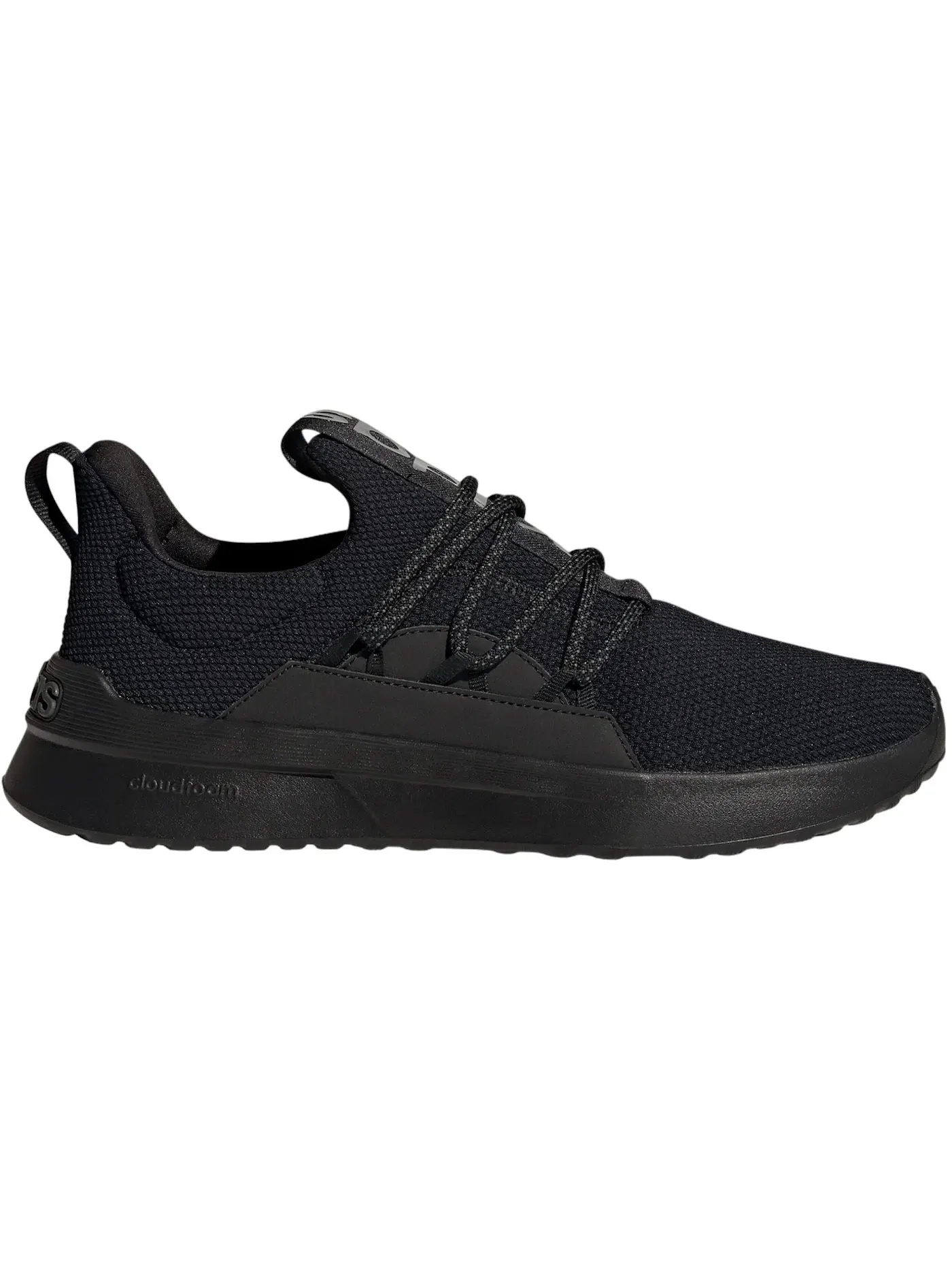 Мужские кроссовки Lifestyle с технологией Lite Racer Adapt Adidas — изображение 1 из 1, черный/черный/серый