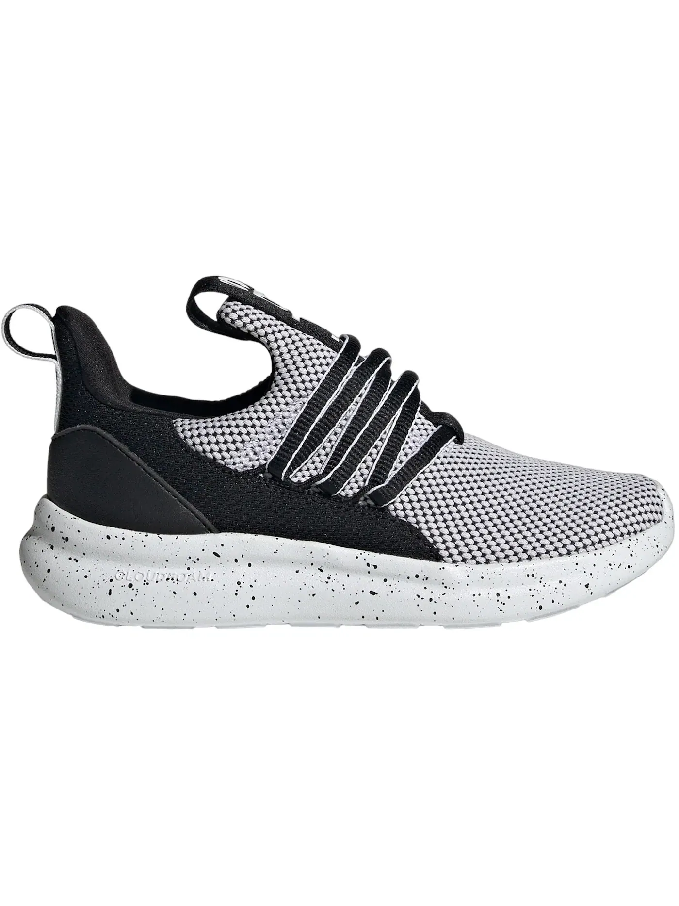 Детские кроссовки Lifestyle с шнуровкой Adidas Lite Racer Adapt 7.0 — изображение 1 из 1, белый черный черный