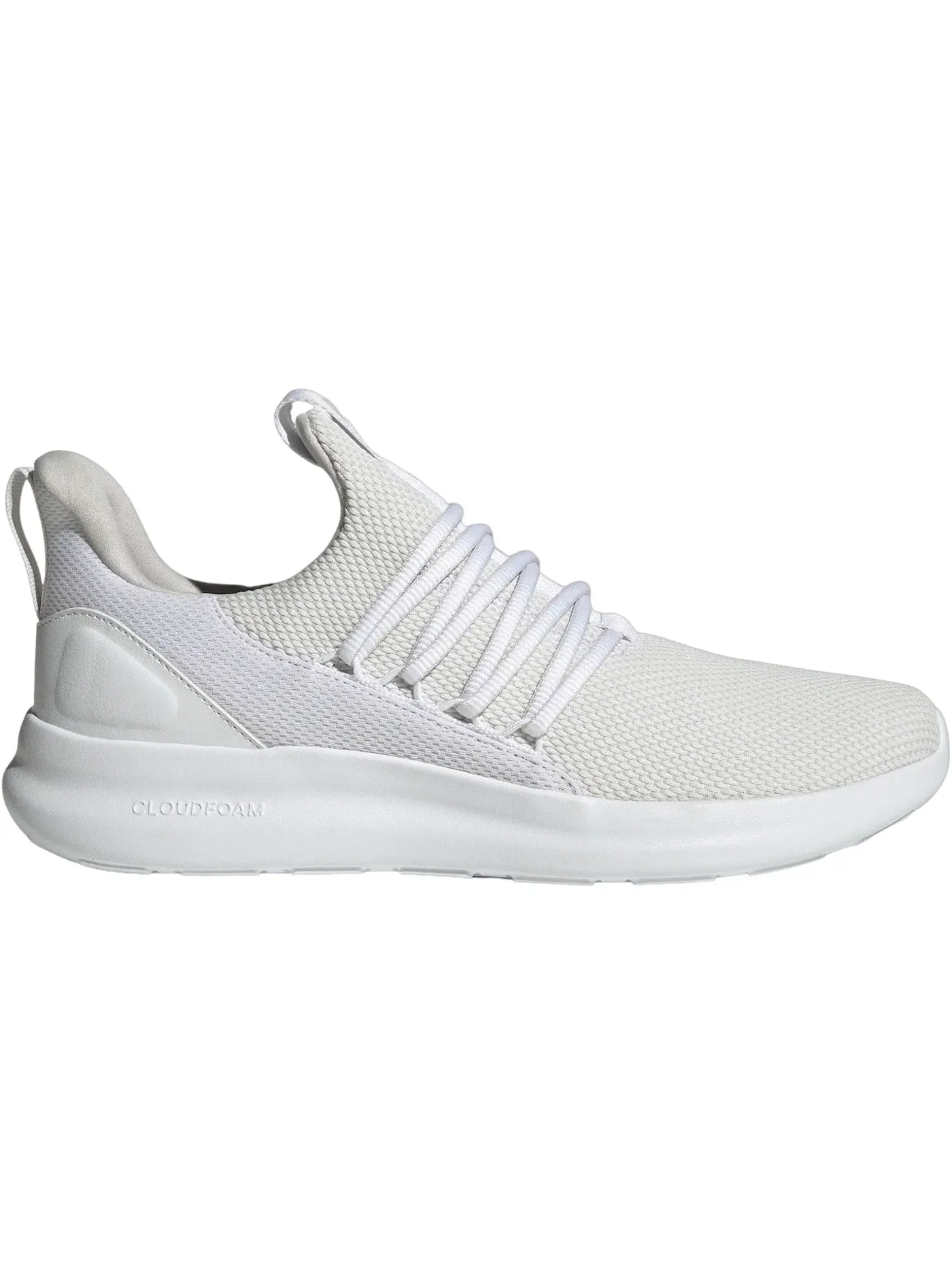 Мужские кроссовки Lifestyle с длинным шнурком Adidas Lite Racer Adapt 7.0 — изображение 1 из 1, белый серый белый