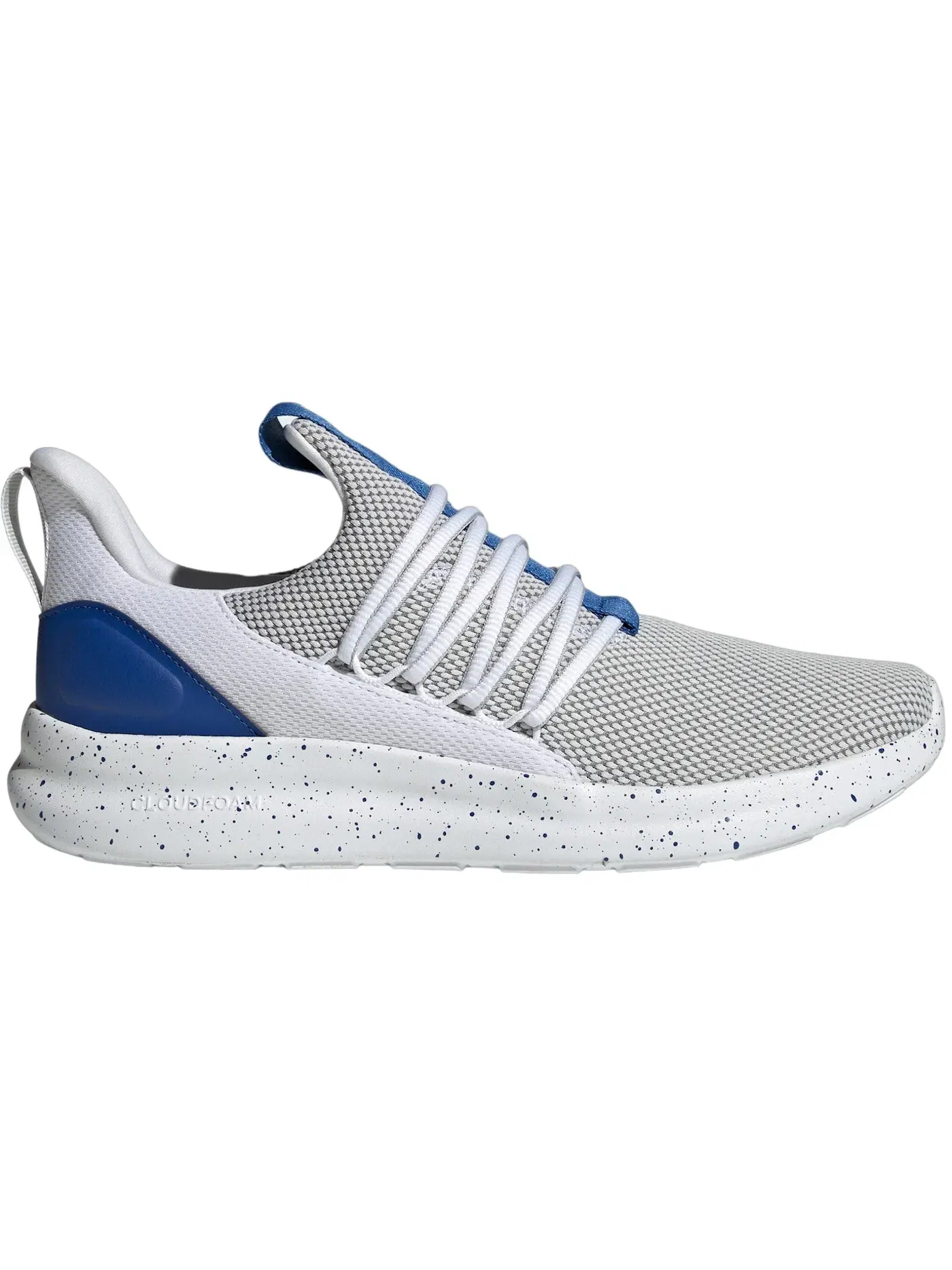 Мужские кроссовки с сетчатым верхом Adidas Lite Racer Adapt 7.0 — изображение 1 из 1, белый/синий/серый