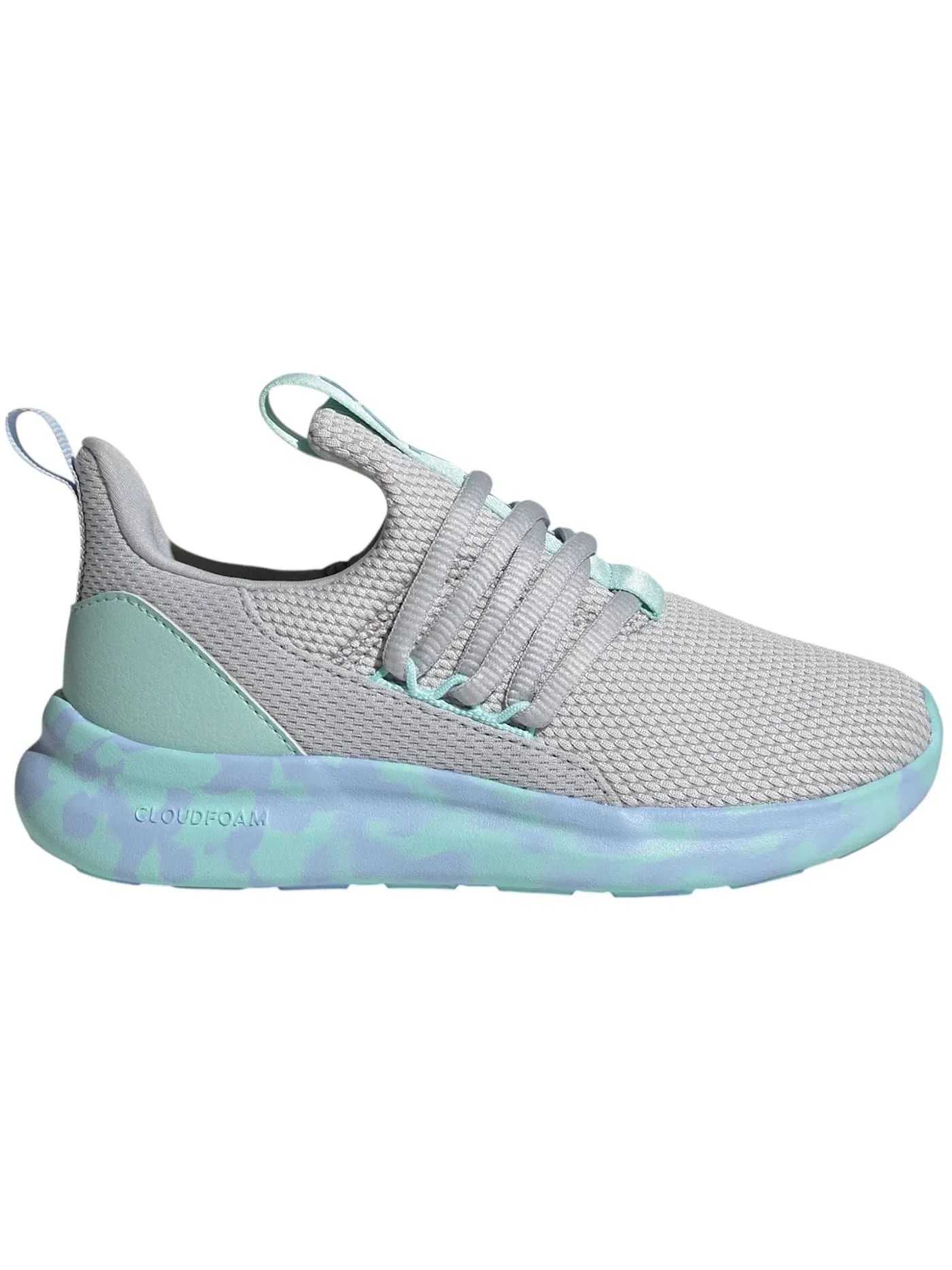 Детские кроссовки для мальчиков с подсветкой Adidas Lite Racer Adapt 7.0 — изображение 1 из 1, синий/серый/голубой