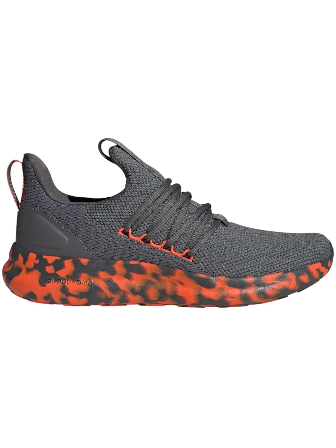 Мужские кроссовки Lifestyle с технологией Lite Racer Adapt Adidas — изображение 1 из 1, серый оранжевый серый