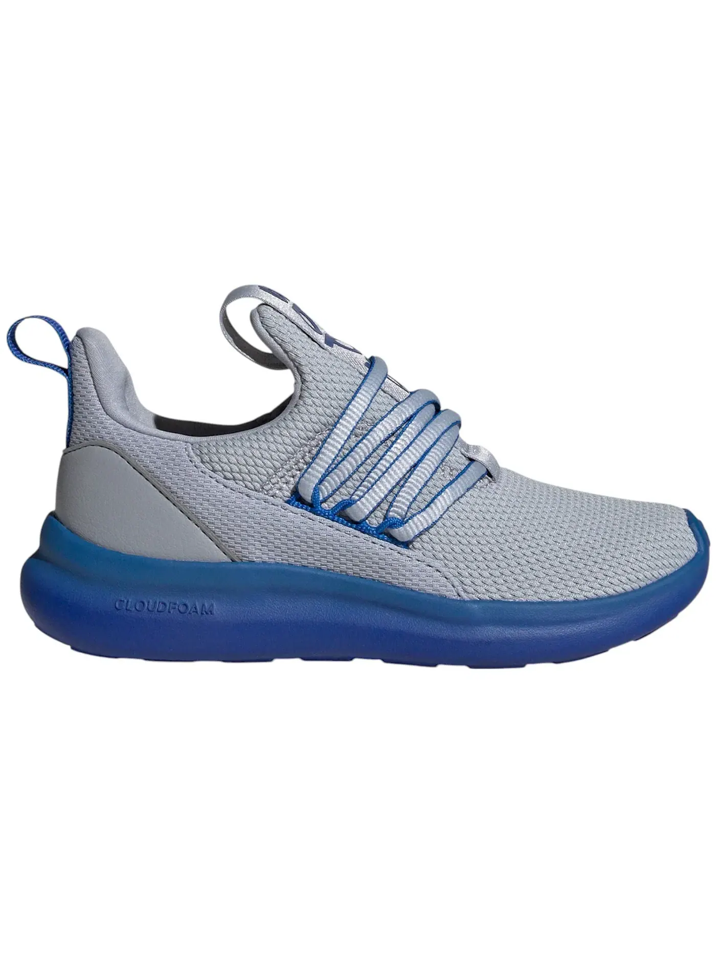Детские кроссовки Lifestyle Halo Silver/Bright Royal/Semi Lucid Blue Adidas — изображение 1 из 1, серебристый/яркий/синий
