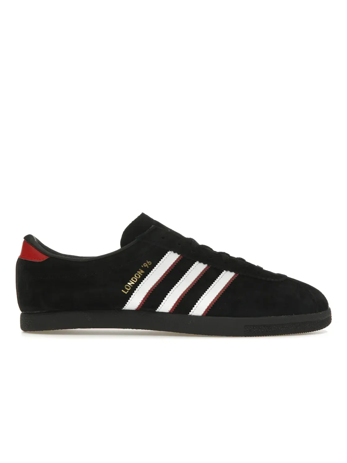 Мужские кроссовки повседневные Adidas London 96 — изображение 1 из 4, черный/белый