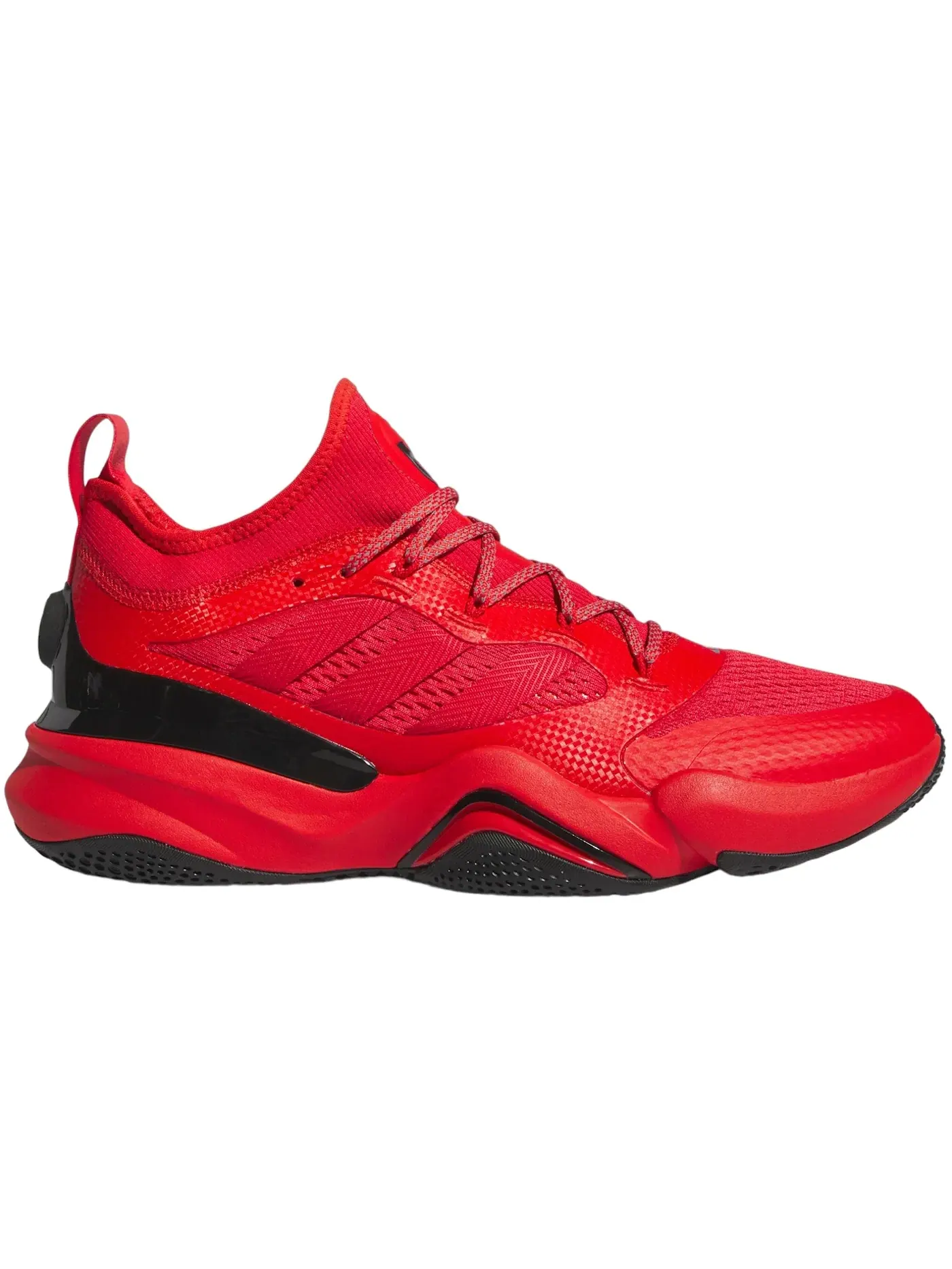 Мужские кроссовки для бега Mahomes 2 Impact FLX Adidas — изображение 1 из 1, красный/красный/черный