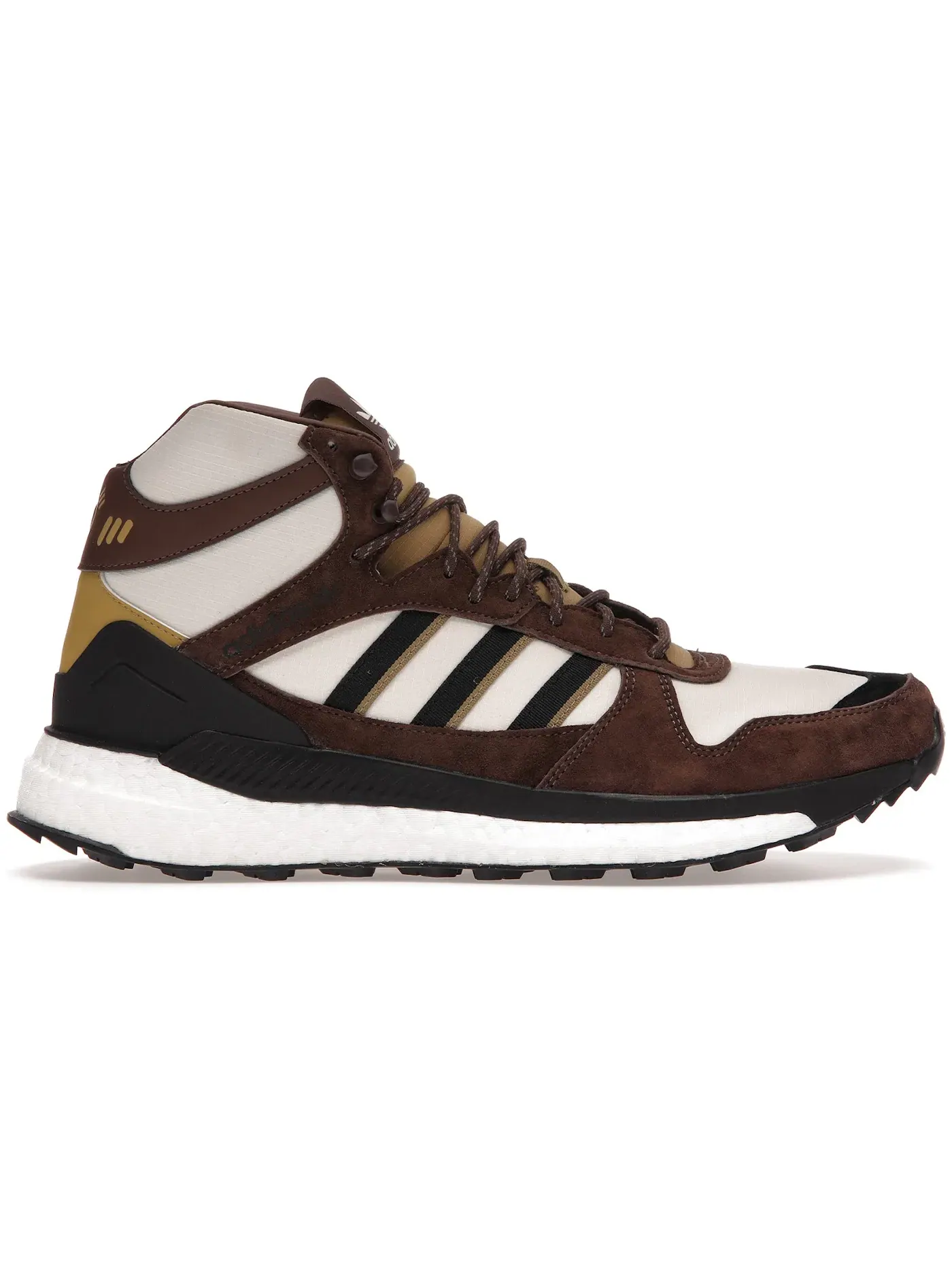 Мужские кроссовки Lifestyle Marathon Free Hiker Adidas — изображение 1 из 1, белый/черный/хаки