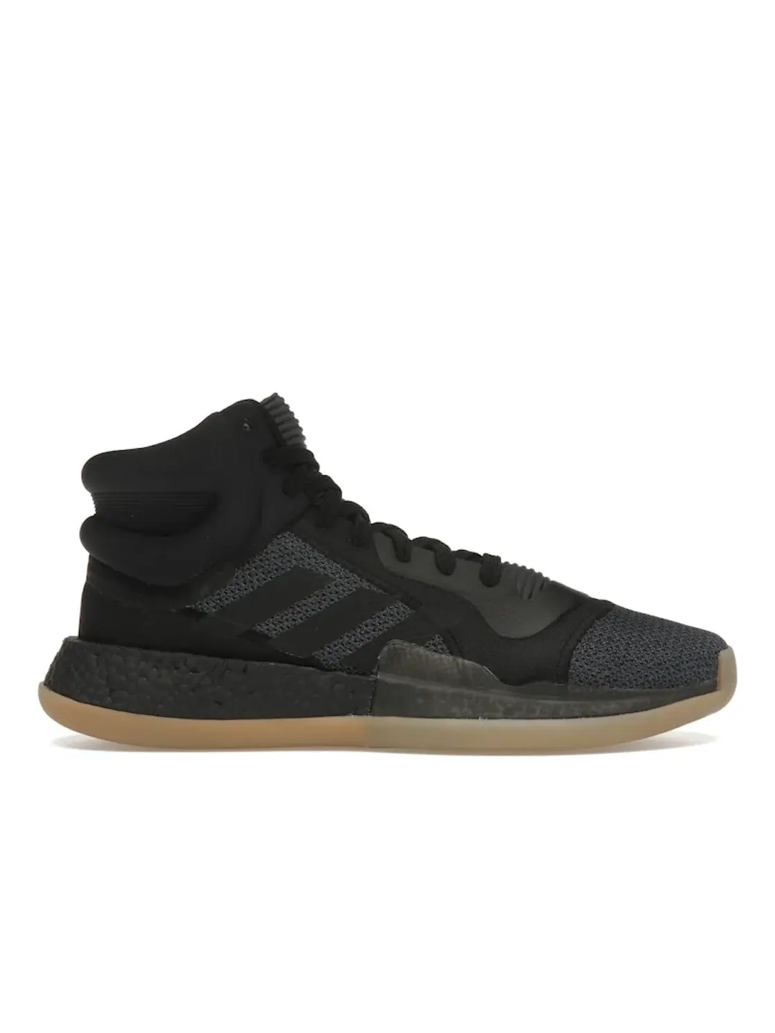 Мужские кроссовки с амортизацией Boost Adidas Marquee Boost — изображение 1 из 4, серый/черный/хаки