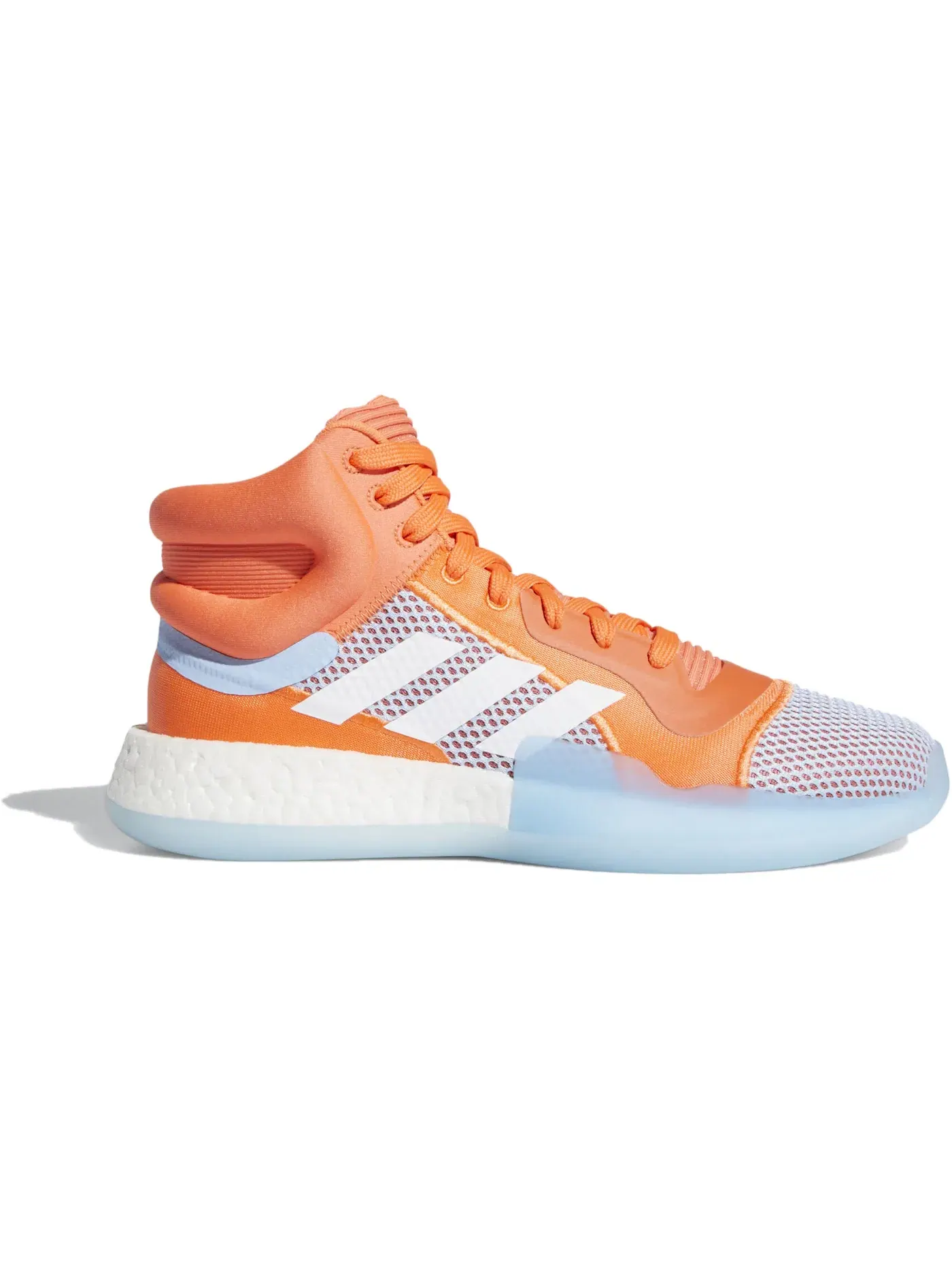 Мужские кроссовки для баскетбола Adidas Marquee Boost — изображение 1 из 1, белый/синий