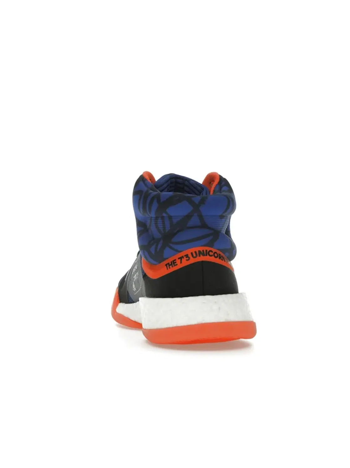 Мужские кроссовки для баскетбола Adidas Marquee Boost — изображение 4 из 4, черный/оранжевый