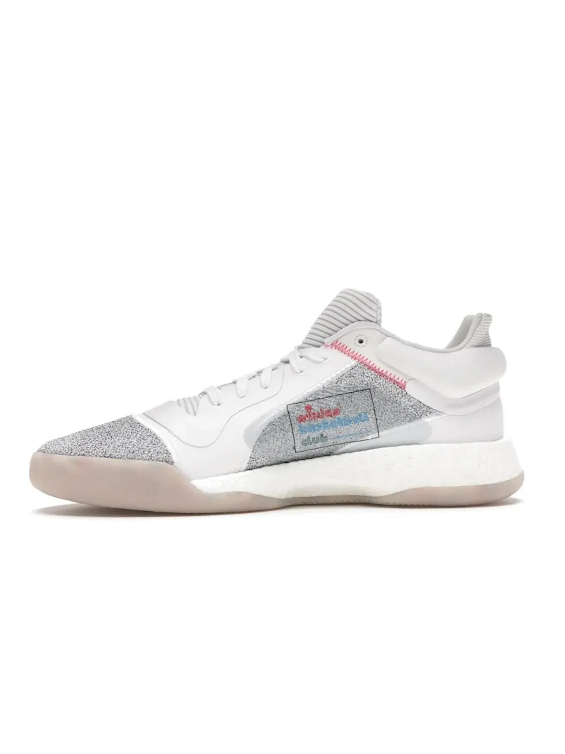 Мужские кроссовки для баскетбола Adidas Marquee Boost Low — изображение 3 из 4, белый/белый