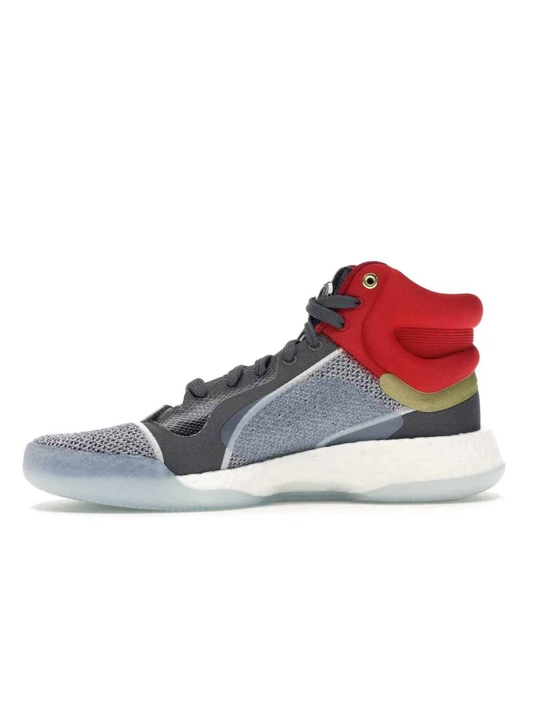 Мужские кроссовки для баскетбола с принтом Adidas Marquee Boost Mid — изображение 3 из 4