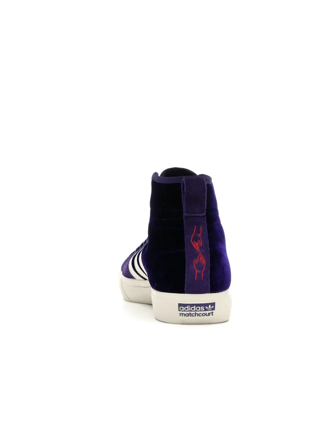 Мужские кроссовки lifestyle с высоким верхом Adidas Matchcourt High RX Na-Kel Smith — изображение 4 из 4