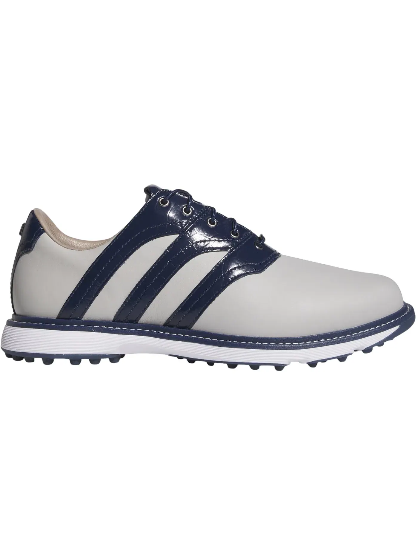 Мужские кроссовки для гольфа с шипами Adidas MC Z-Traxion Spikeless Golf — изображение 1 из 1, серый/темно-синий/белый