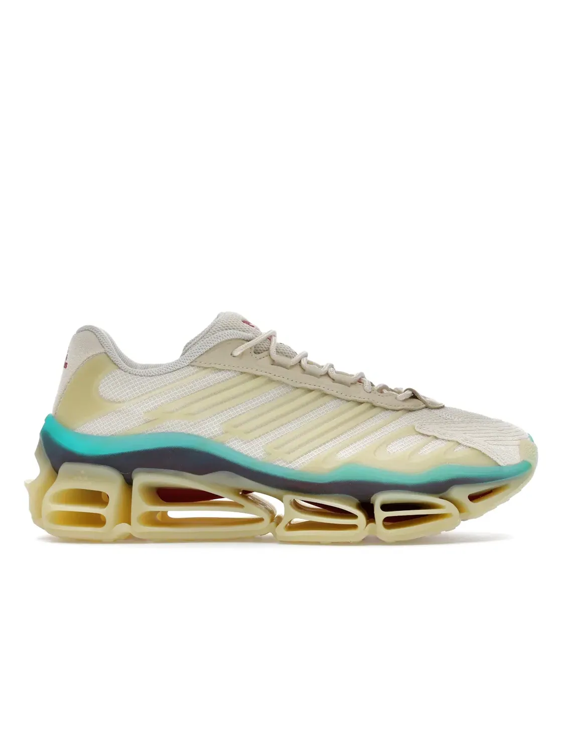 Мужские кроссовки Lifestyle с контрастными акцентами Adidas Megaride AG — изображение 1 из 4, кремовый белый красный