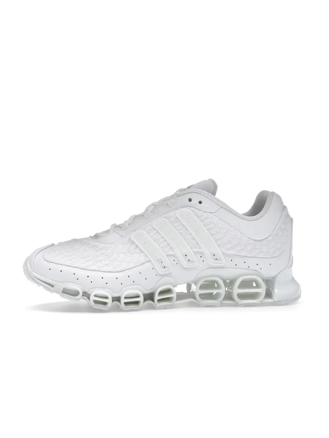 Мужские кроссовки Lifestyle с сетчатым верхом Adidas Megaride — изображение 3 из 4, белый/белый/серый