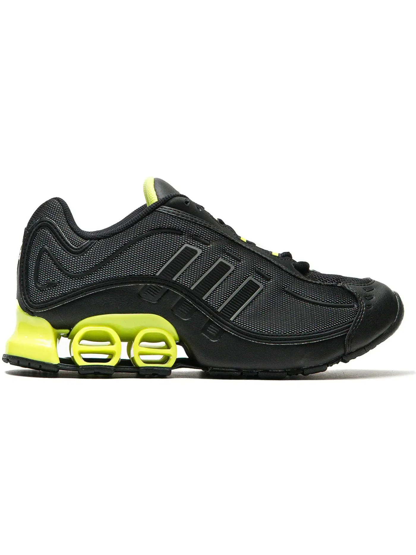 Мужские кроссовки Lifestyle Adidas Megaride O1 — изображение 1 из 1, черный/металлик/желтый