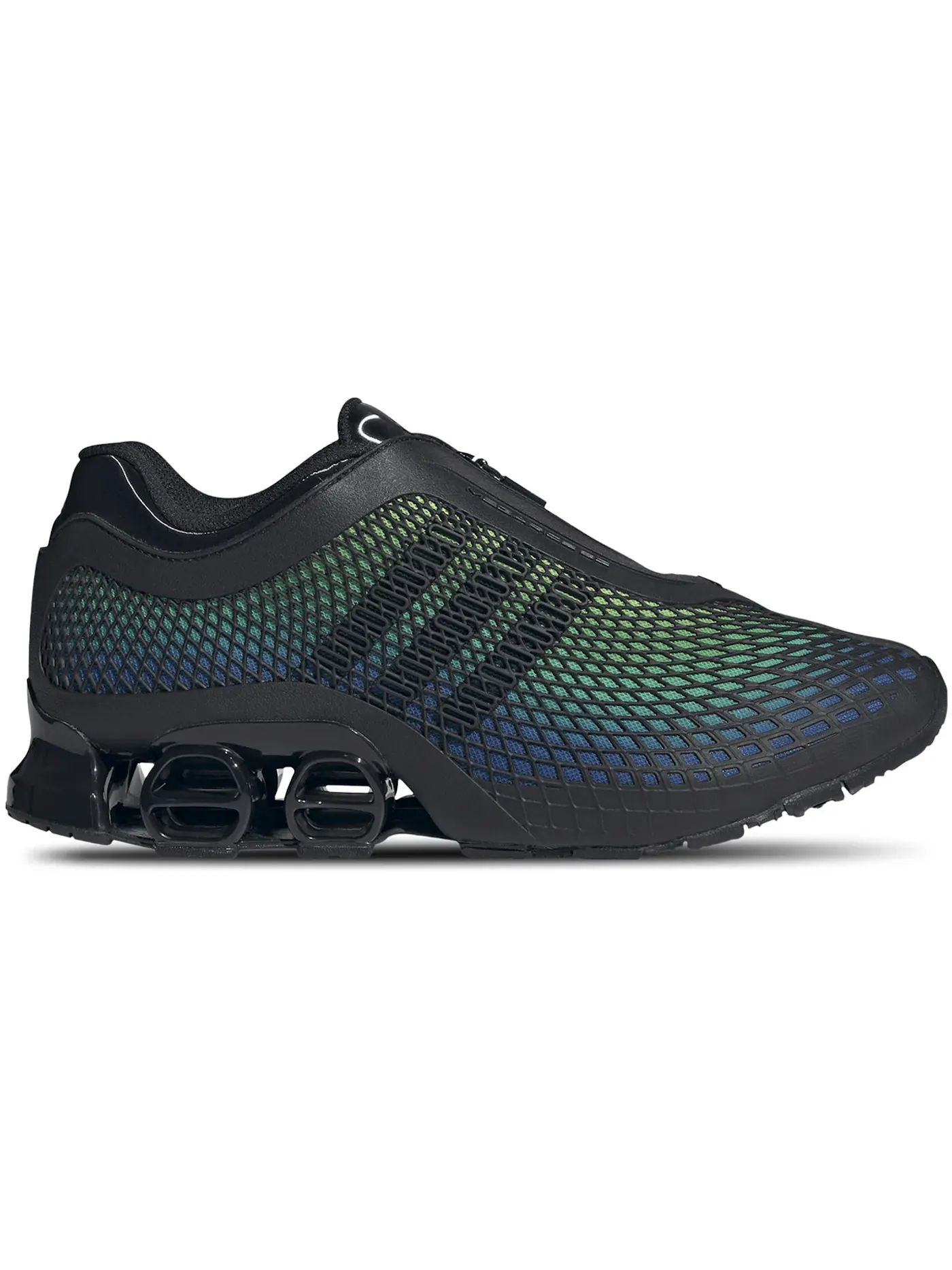 Мужские кроссовки Lifestyle Adidas Megaride S2 — изображение 1 из 1, черный/черный/зеленый