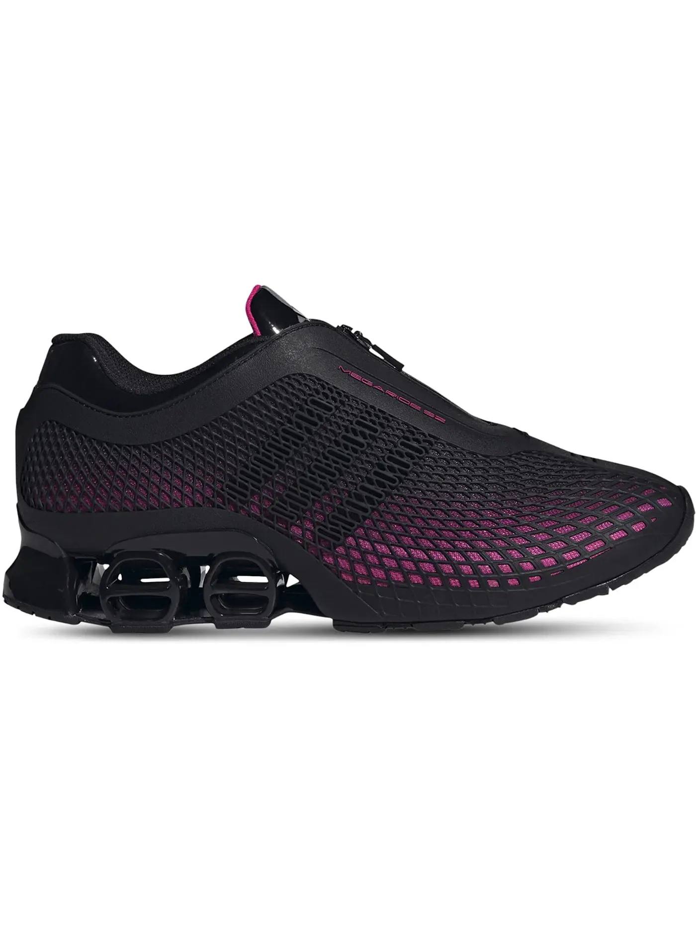 Мужские кроссовки Lifestyle Adidas Megaride S2 — изображение 1 из 1, черный/черный/розовый