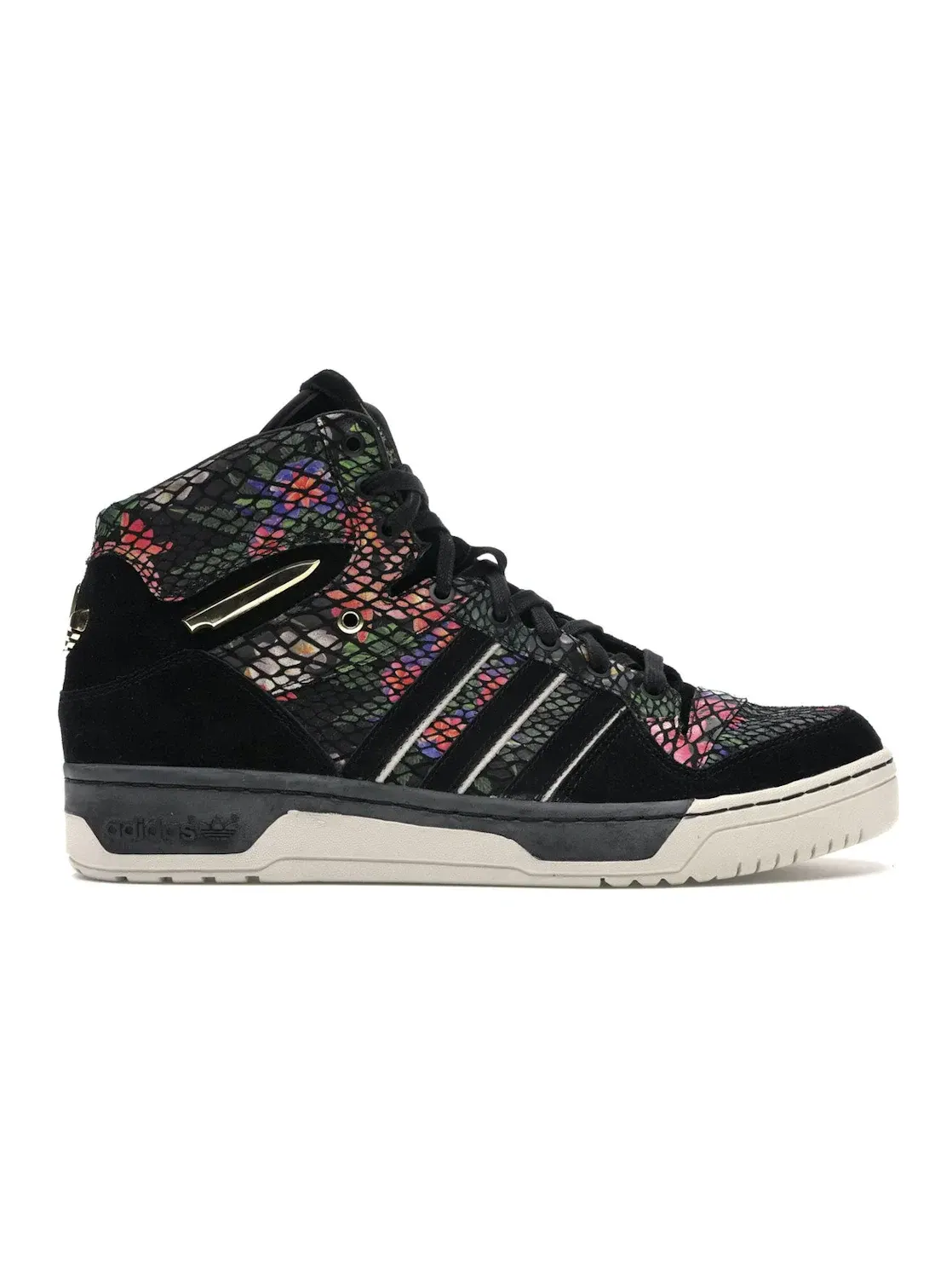 Мужские кроссовки Lifestyle с принтом Adidas Metro Attitude Adidas — изображение 1 из 4, черный/золотистый
