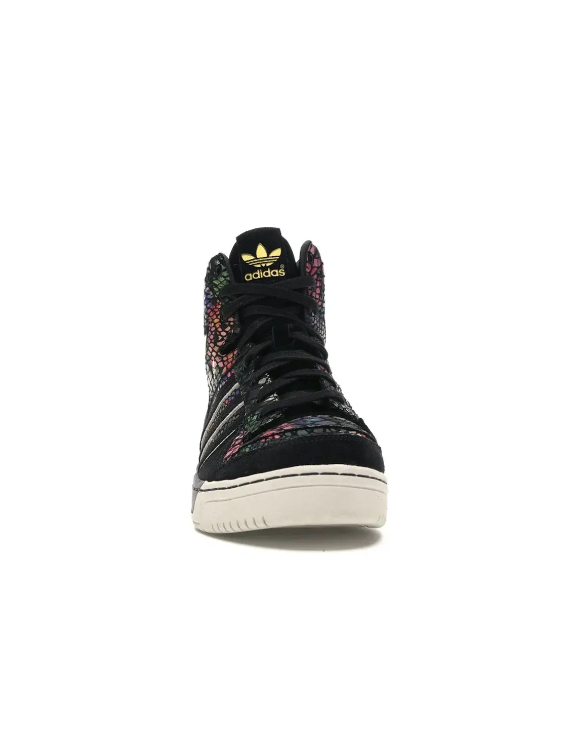 Мужские кроссовки Lifestyle с принтом Adidas Metro Attitude Adidas — изображение 2 из 4, черный/золотистый