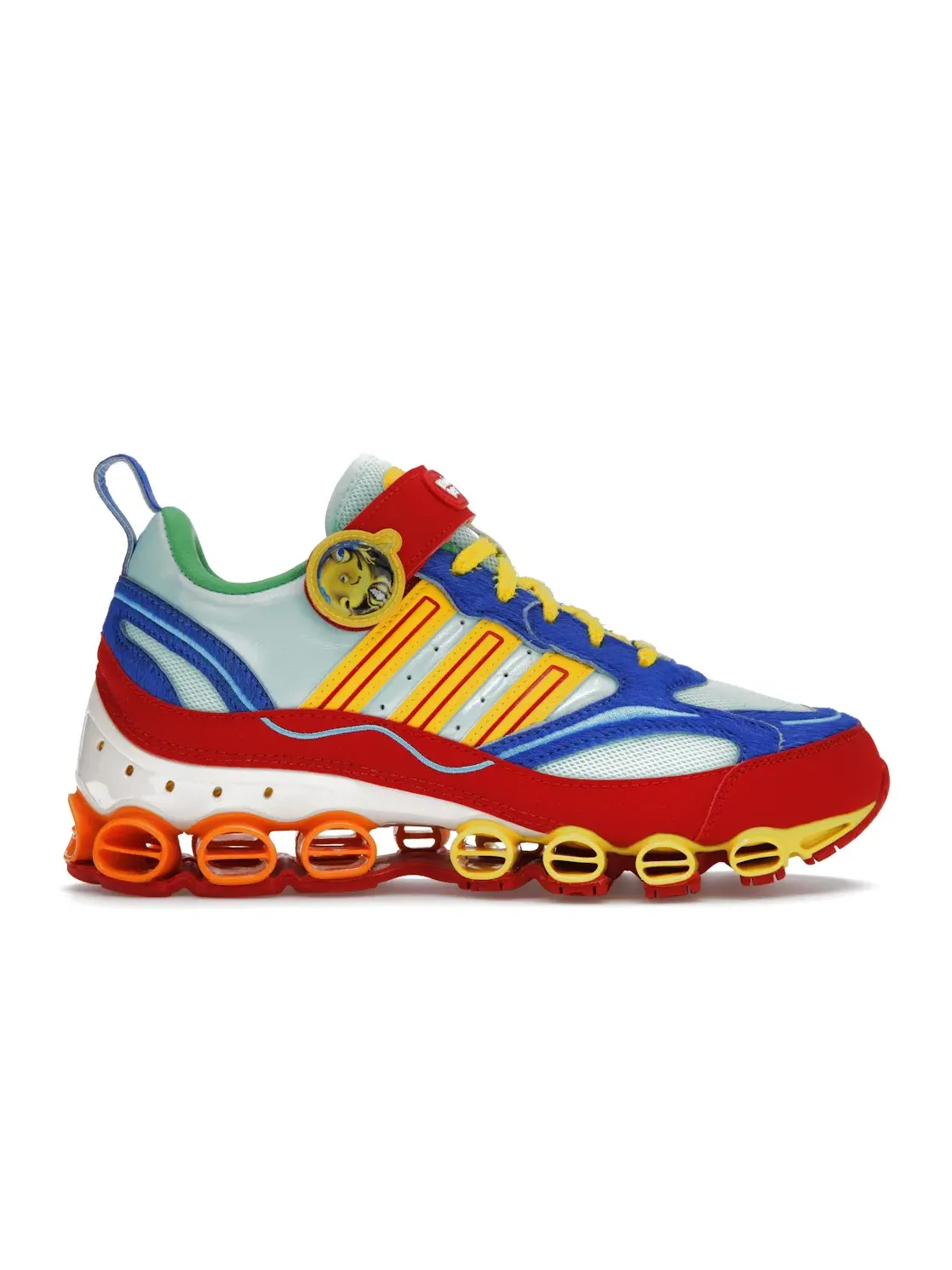Мужские кроссовки с дизайном Kerwin Frost Adidas Microbounce T1 — изображение 1 из 4, мульти/желтый