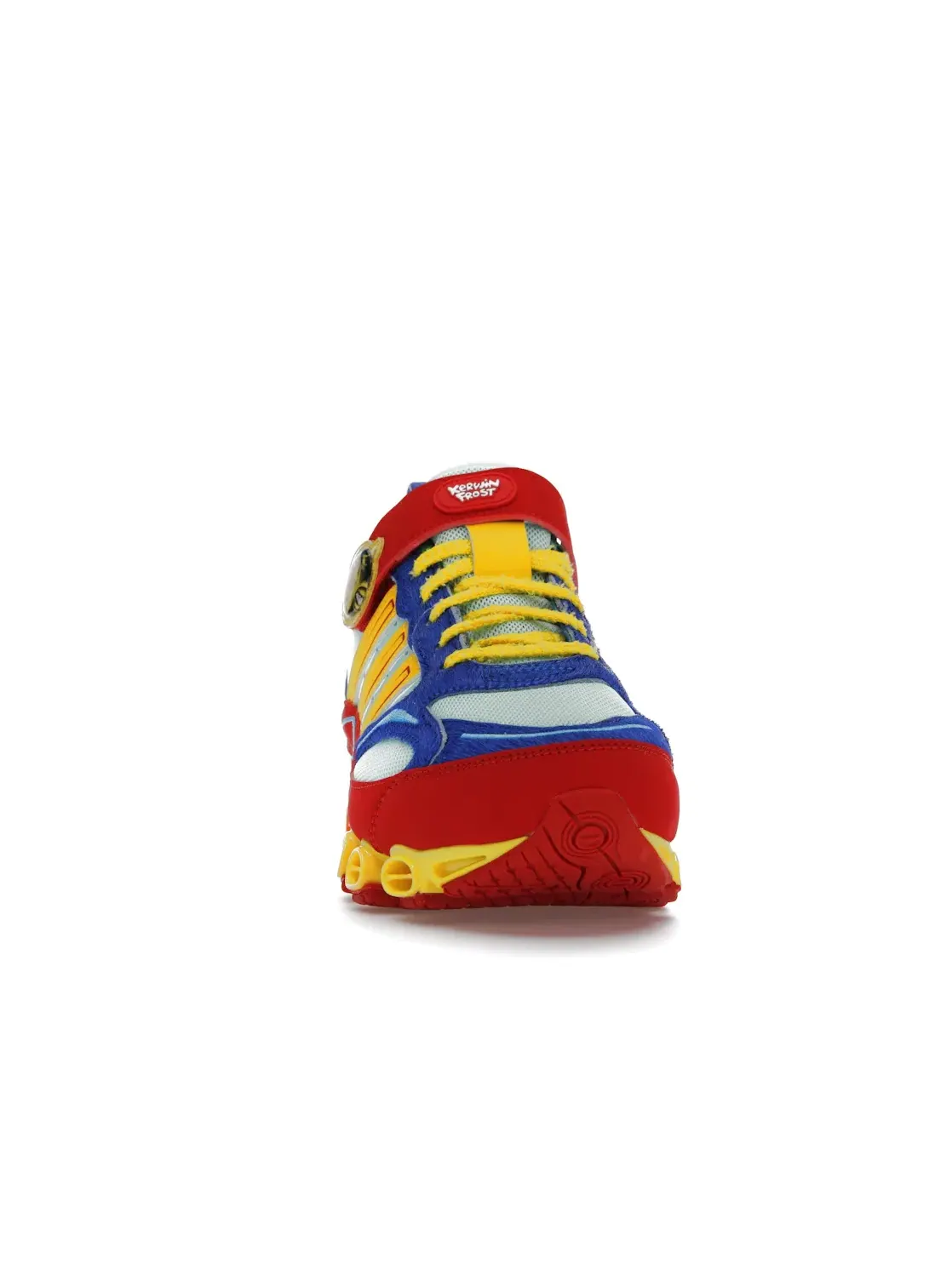 Мужские кроссовки с дизайном Kerwin Frost Adidas Microbounce T1 — изображение 2 из 4, мульти/желтый
