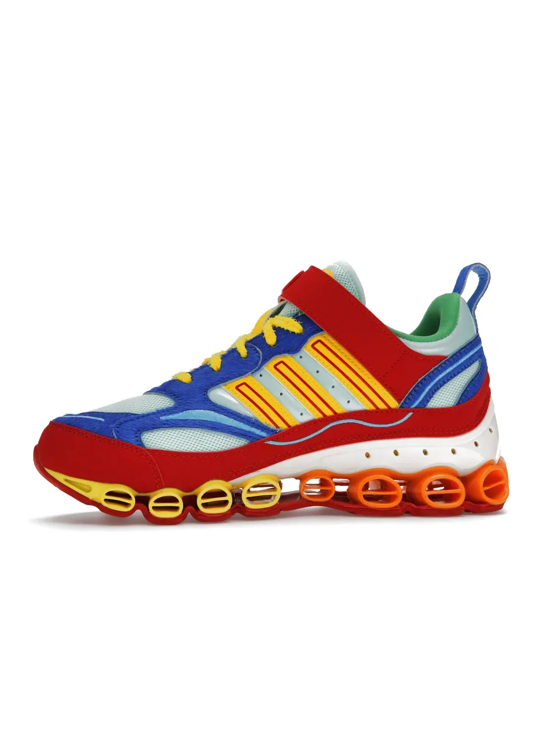 Мужские кроссовки с дизайном Kerwin Frost Adidas Microbounce T1 — изображение 3 из 4, мульти/желтый