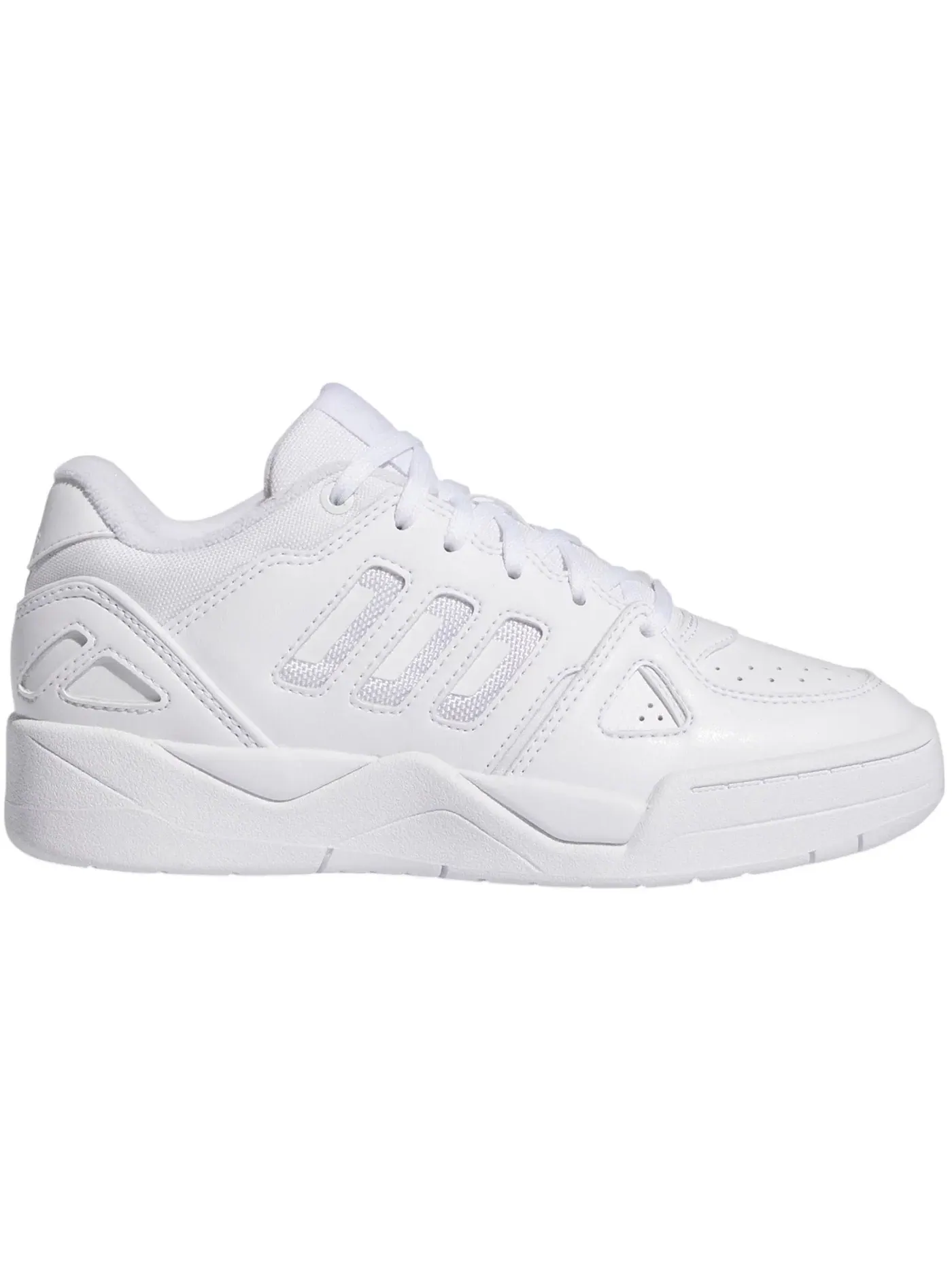Детские кроссовки Lifestyle Midcity Low Adidas — изображение 1 из 1, белый/белый/серый