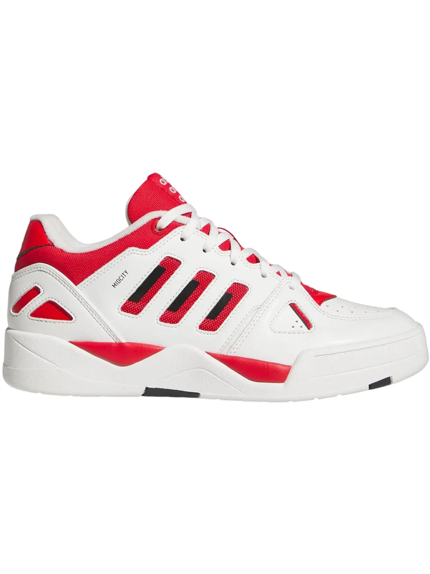 Мужские кроссовки Lifestyle Adidas Midcity Low — изображение 1 из 1, белый/красный/черный