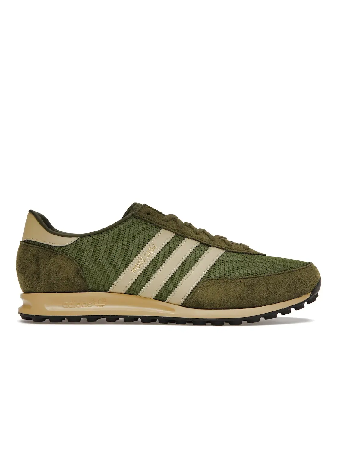 Мужские кроссовки Lifestyle Moss Side Adidas — изображение 1 из 4, зеленый/песочный/зеленый