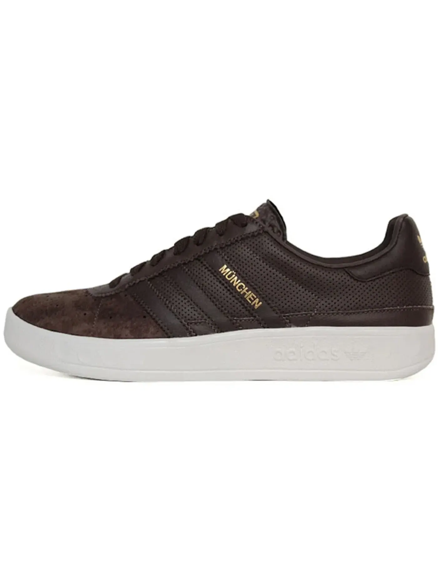 Мужские кроссовки Lifestyle Adidas Munchen — изображение 1 из 1, коричневый/белый