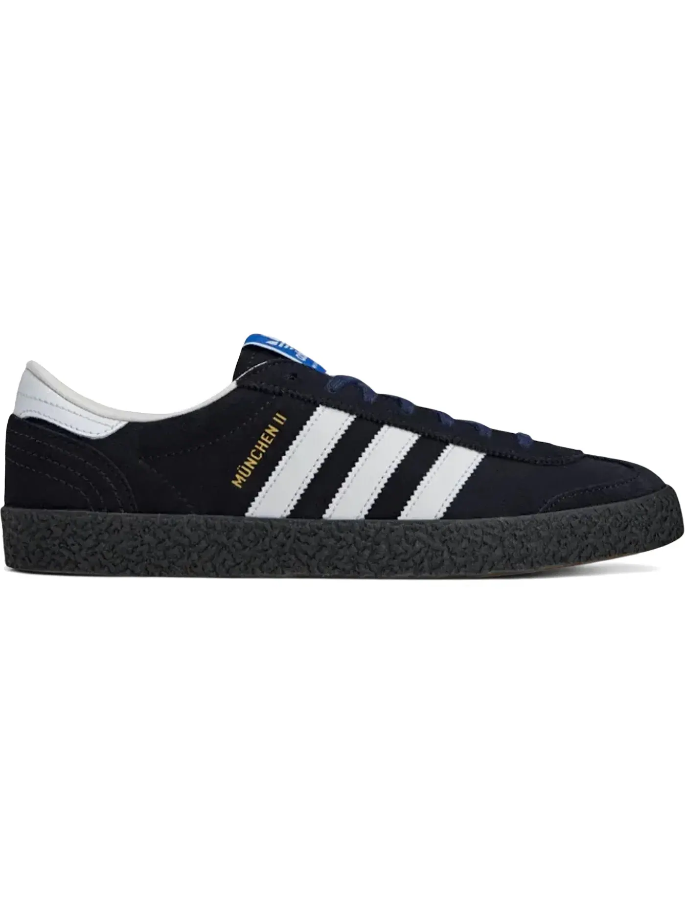 Мужские кроссовки Lifestyle Adidas München II SPZL — изображение 1 из 1, черный/синий